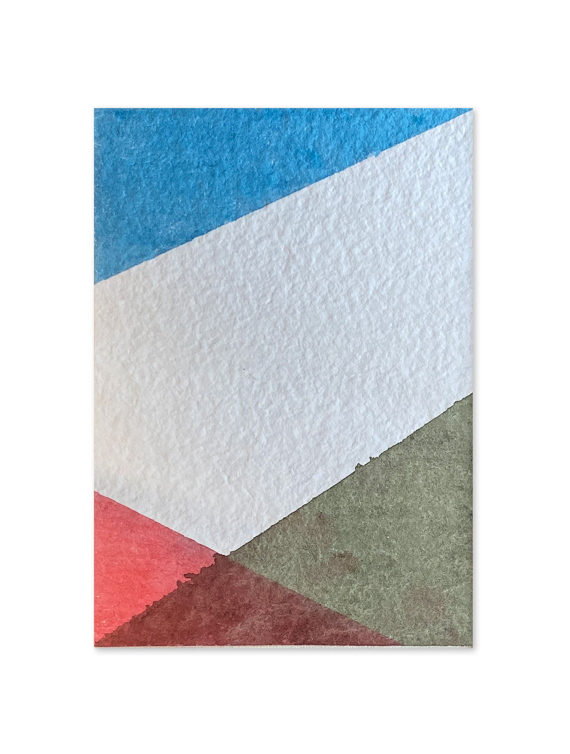 Série aquarelas, 2023. Aquarelas sobre papel. 11 x 18 cm