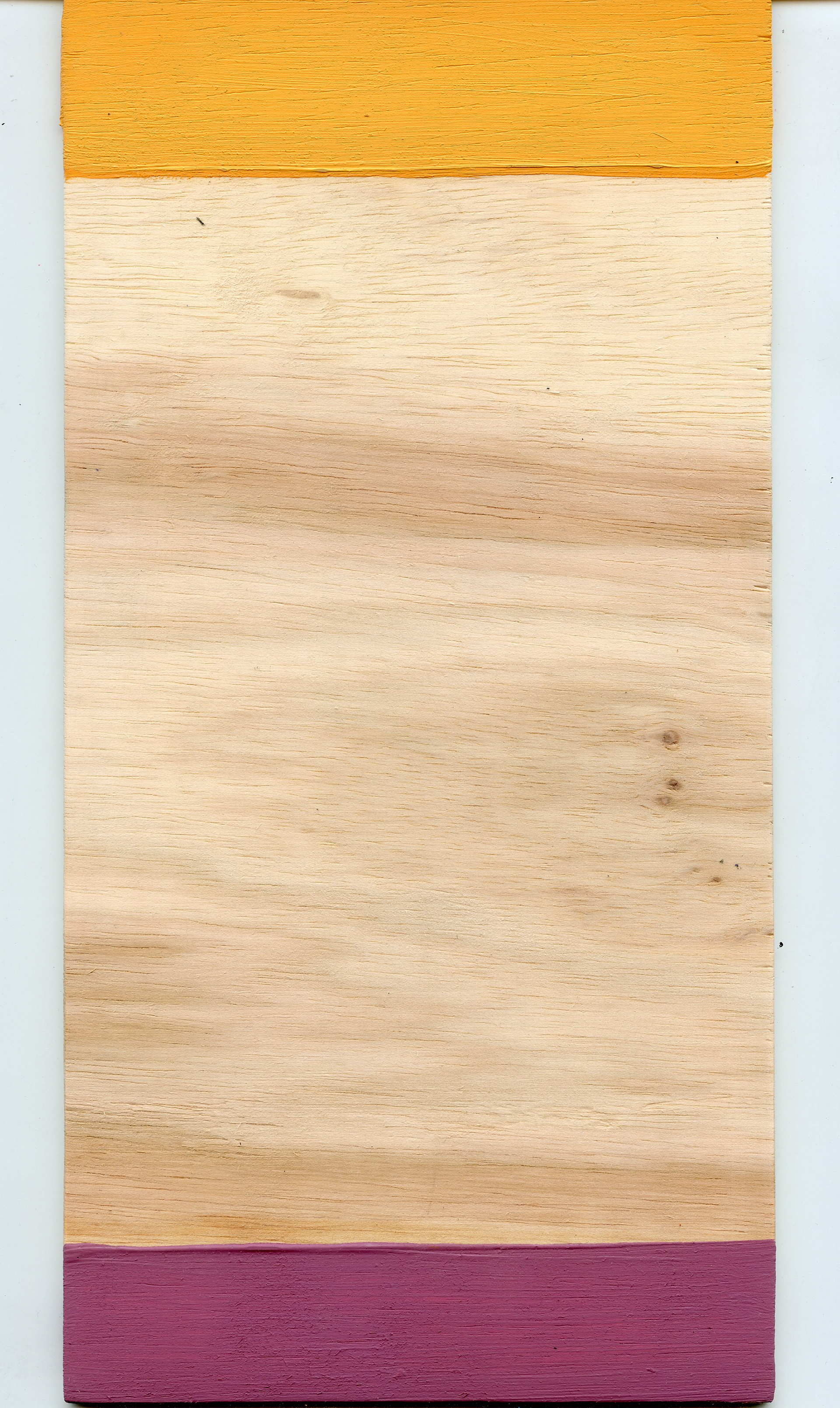Sem título, 2018. Óleo sobre madeira. 29,5 x 15 cm