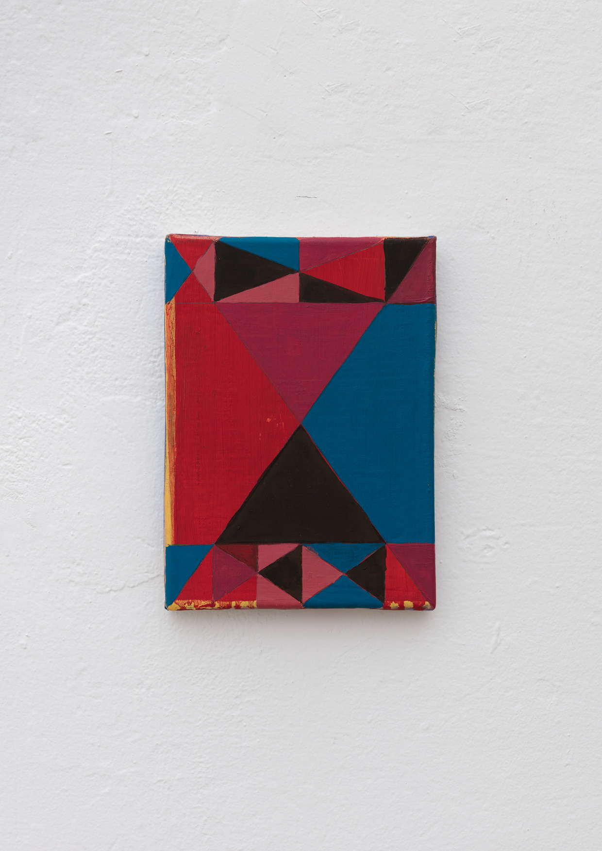 Sem título, 2021. Óleo e lápis grafite sobre linho, 18 x 24 cm. Foto: Ana Pigosso