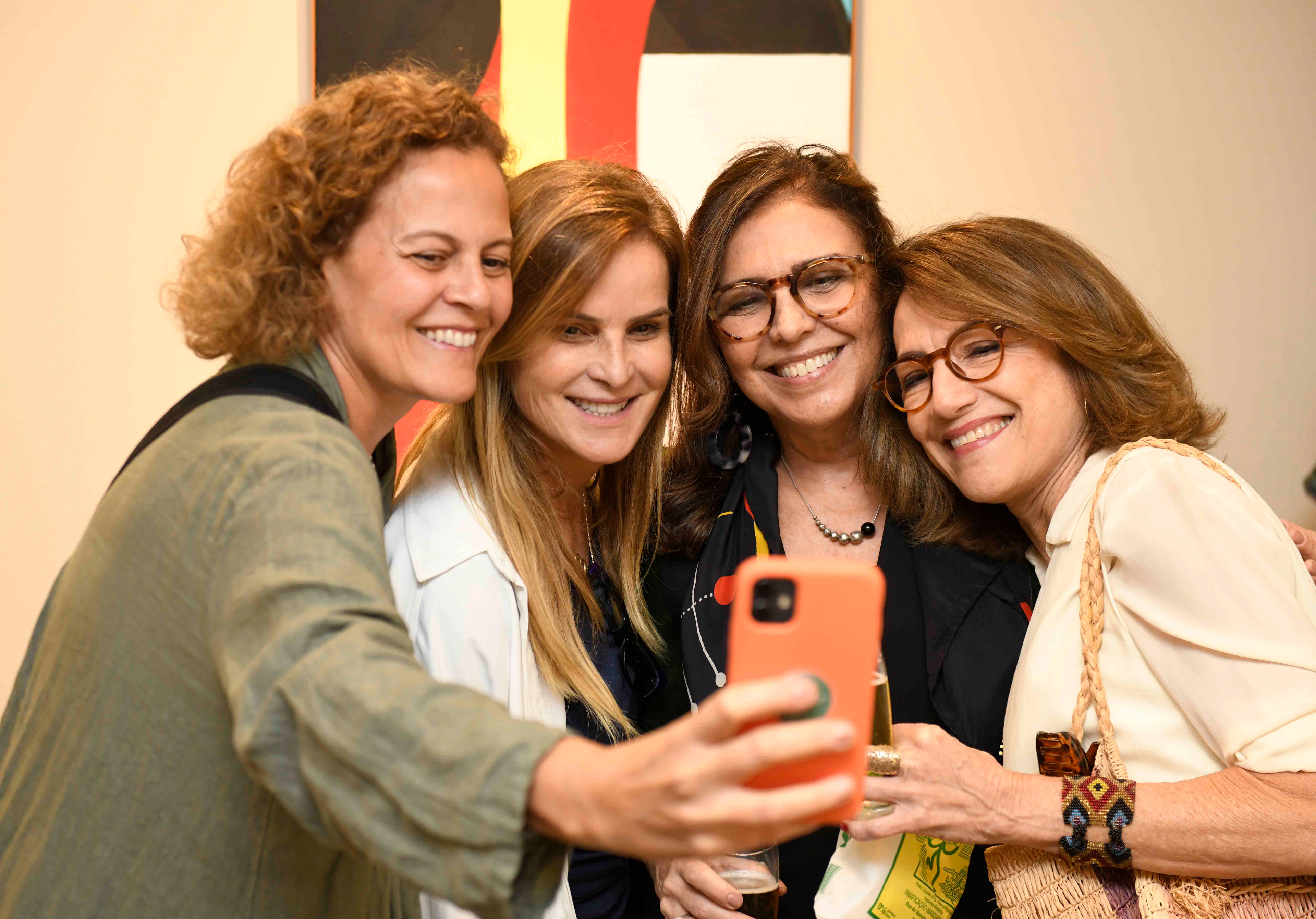 Fotos abertura. Andrea Brazil , Liane Mitchels, Fernanda Junqueira e Olga. Foto: Ary KayeFoto: Ary Kaye