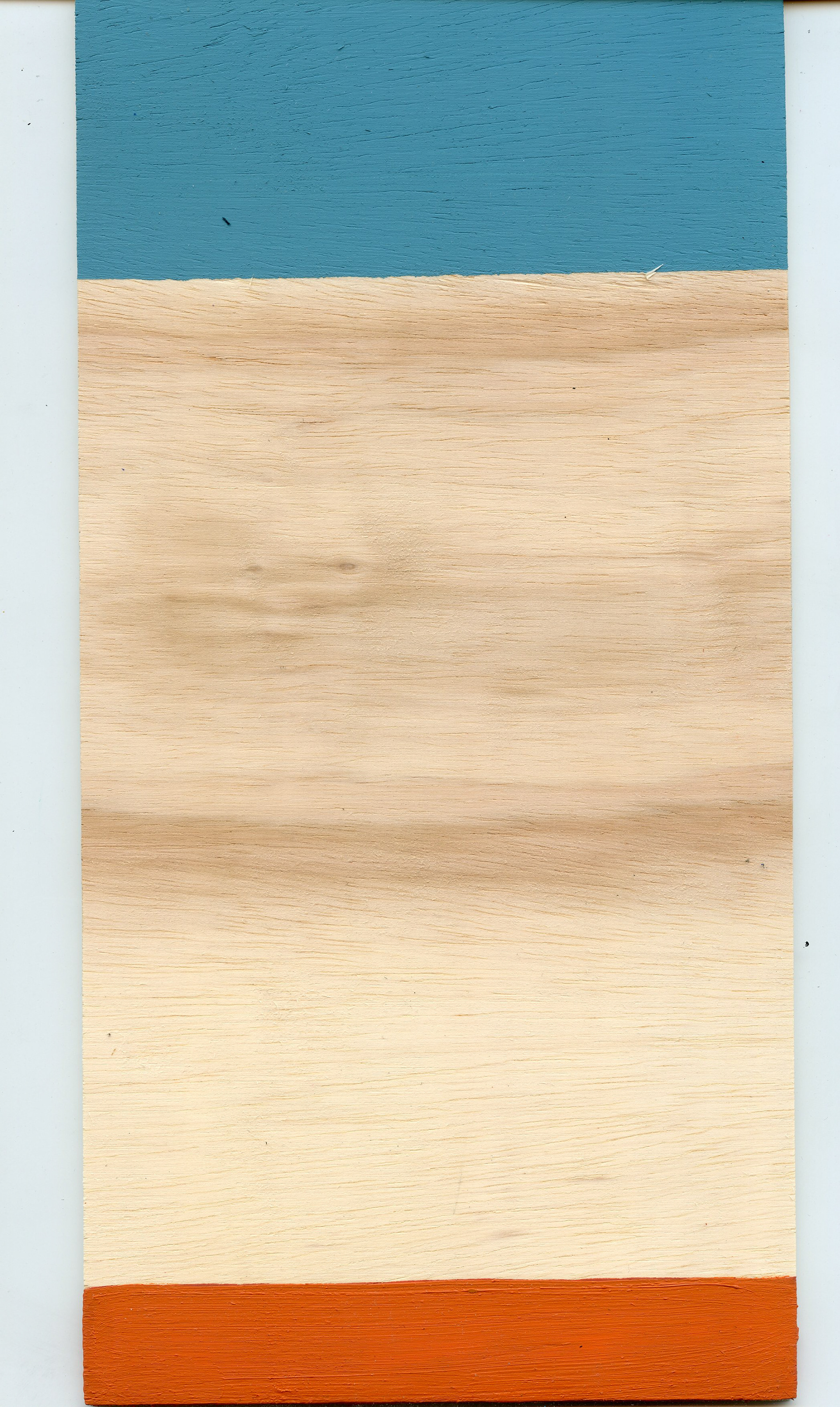 Sem título, 2018. Óleo sobre madeira. 29,5 x 15 cm