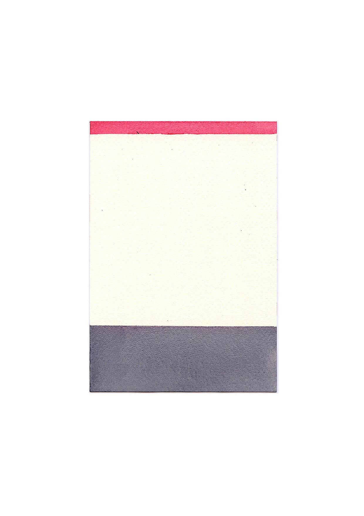 Sem título, 2018. Aquarela sobre papel. 20 x 18,5 cm