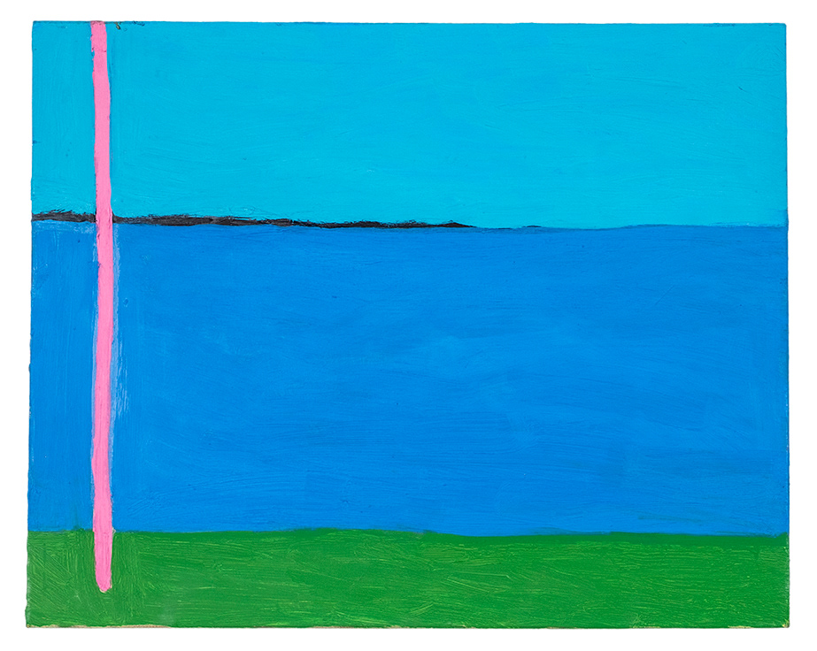 sem titulo, 2018. Óleo sobre tela. 60 x 40 cm