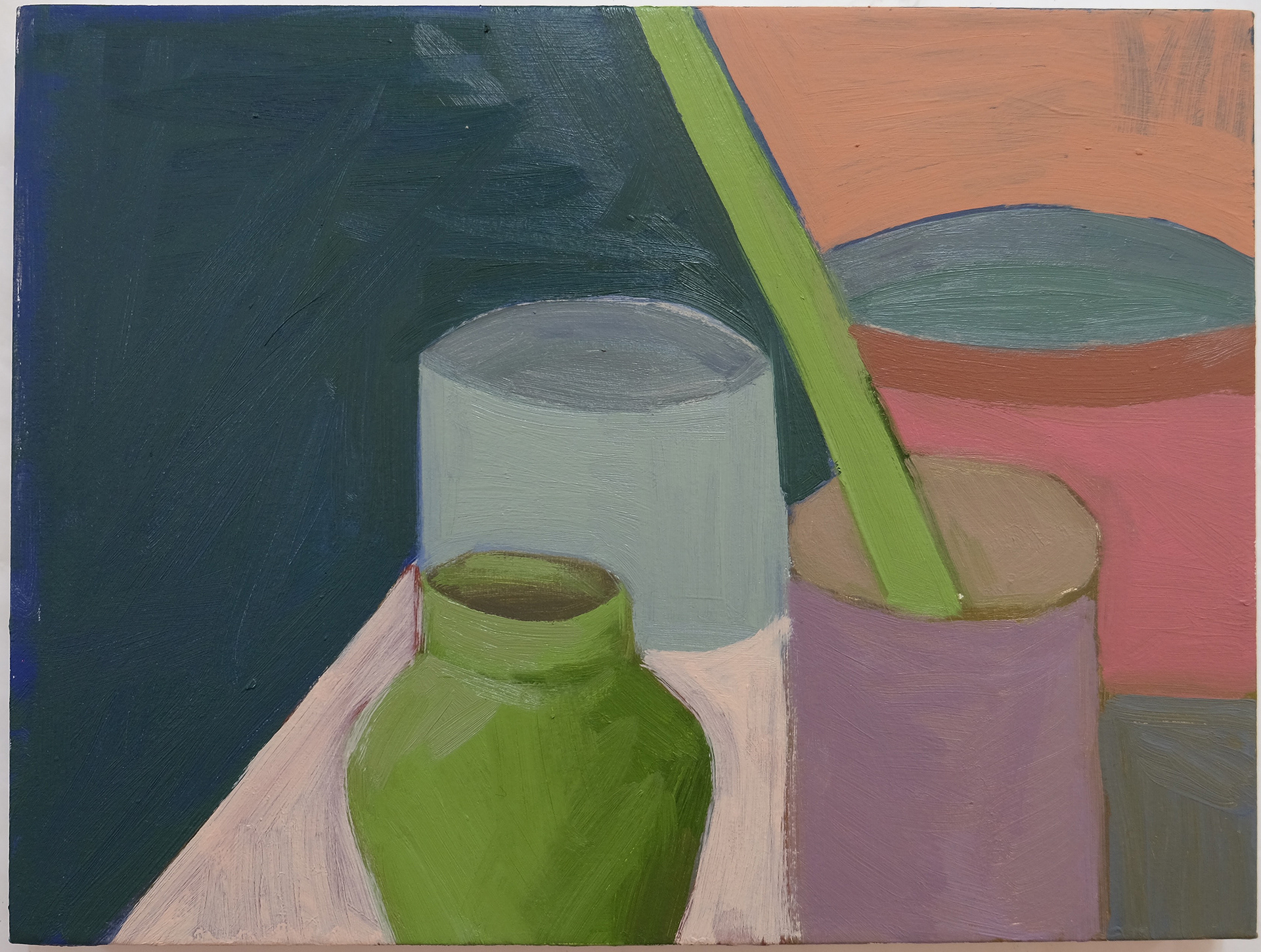 Sem título, 2017. óleo sobre tela. 40 x 60 cm