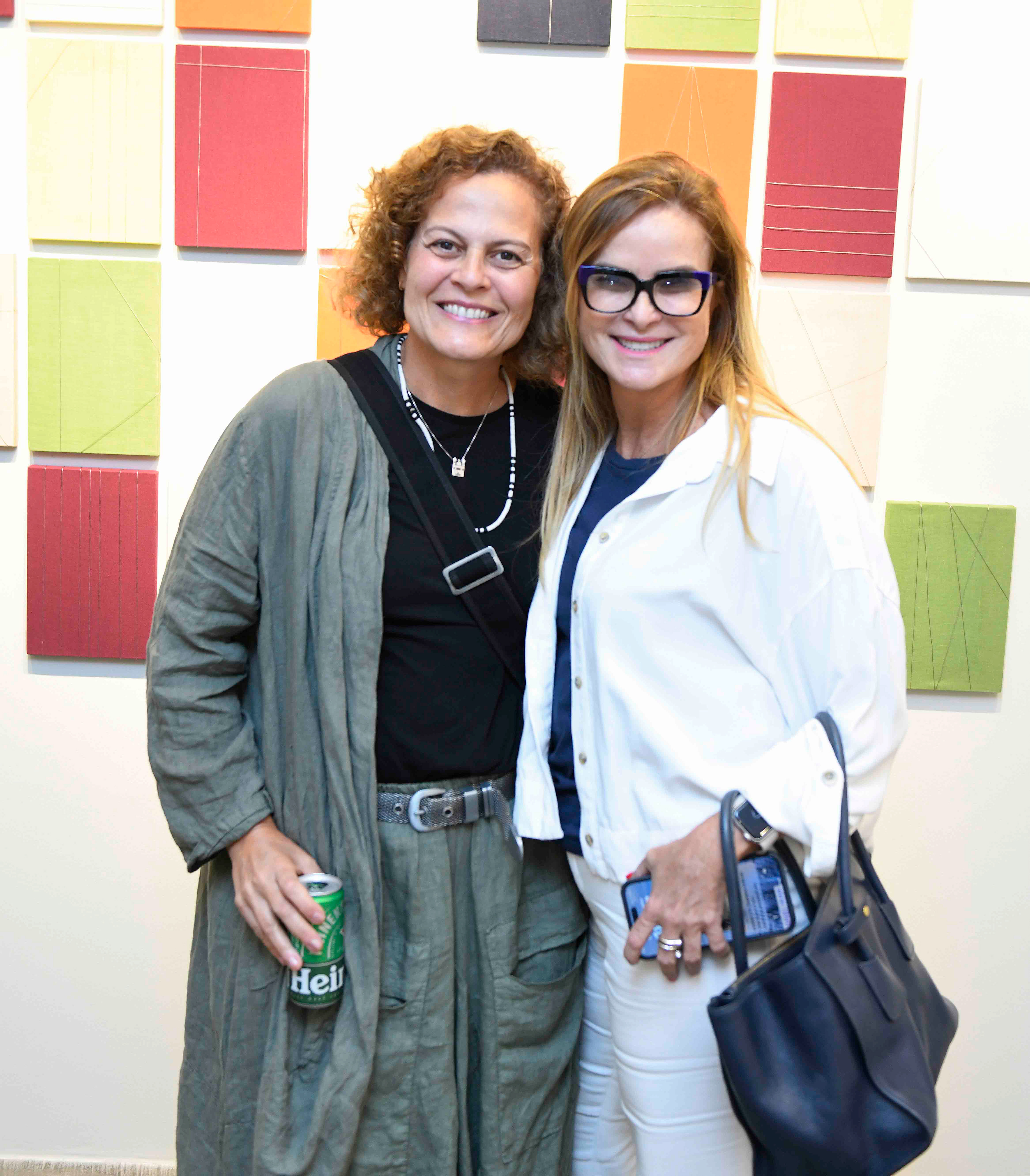 Fotos da abertura. Andrdea Brazil e Liane Mitchels. Foto: Ari Kaye