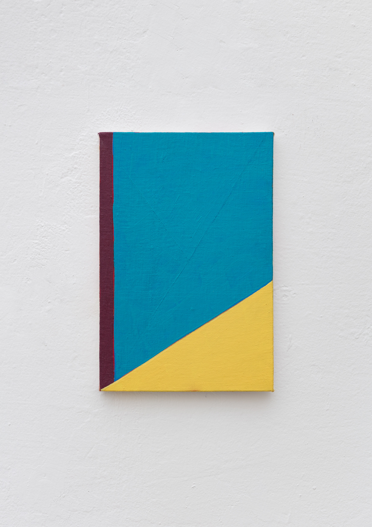 Sem título, 2021. Óleo sobre linho, 30 x 20 cm.  Foto: Ana Pigosso