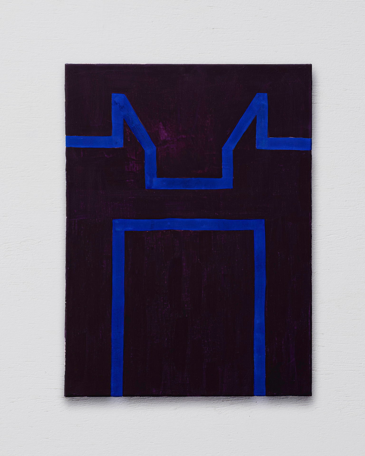 Série ornamentos, 2025. Tempera sobre linho. 40 x 30 cm