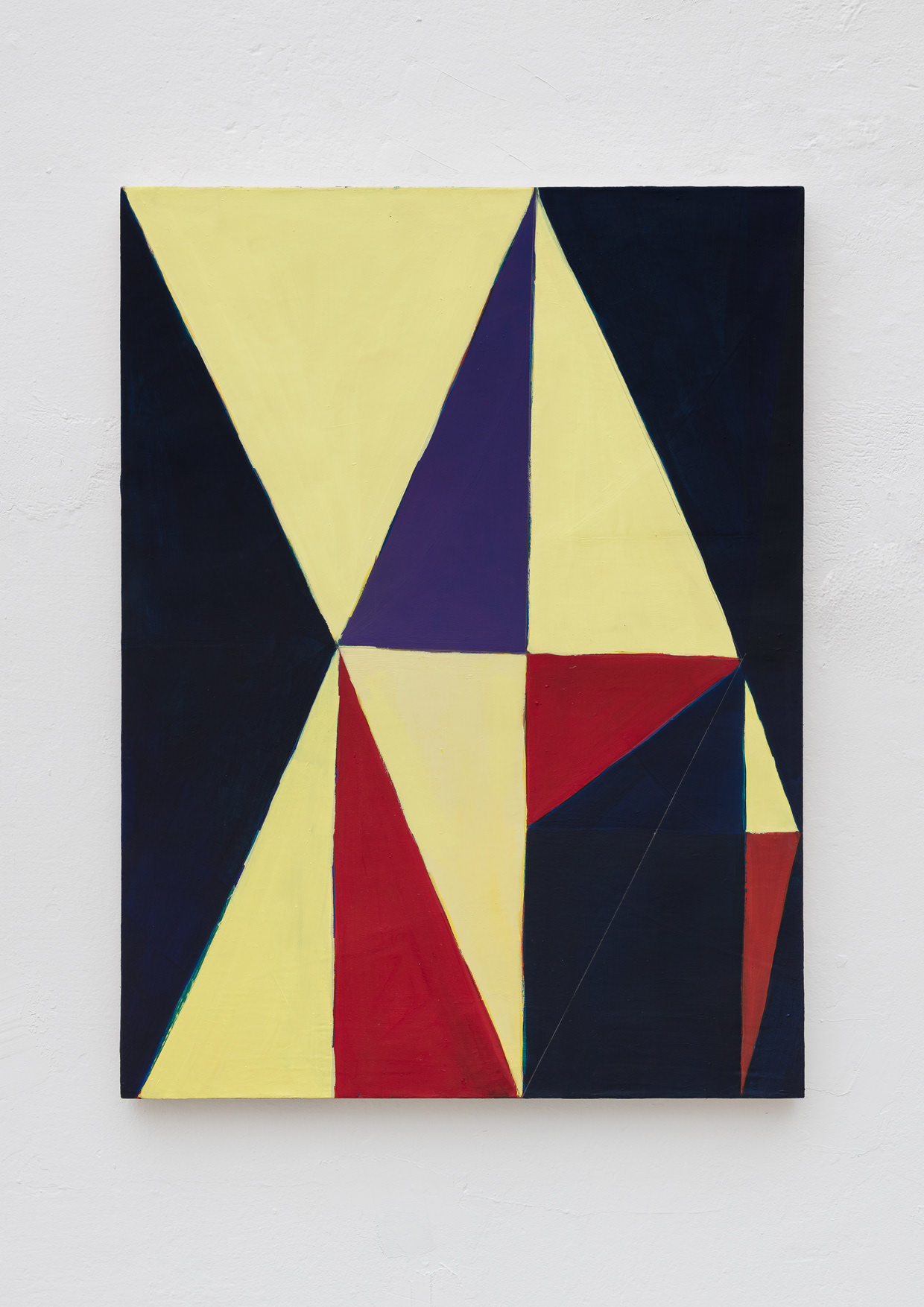 Sem título, 2021. Óleo e lápis grafite sobre linho 80 x 60 cm  Foto: Ana Pigosso