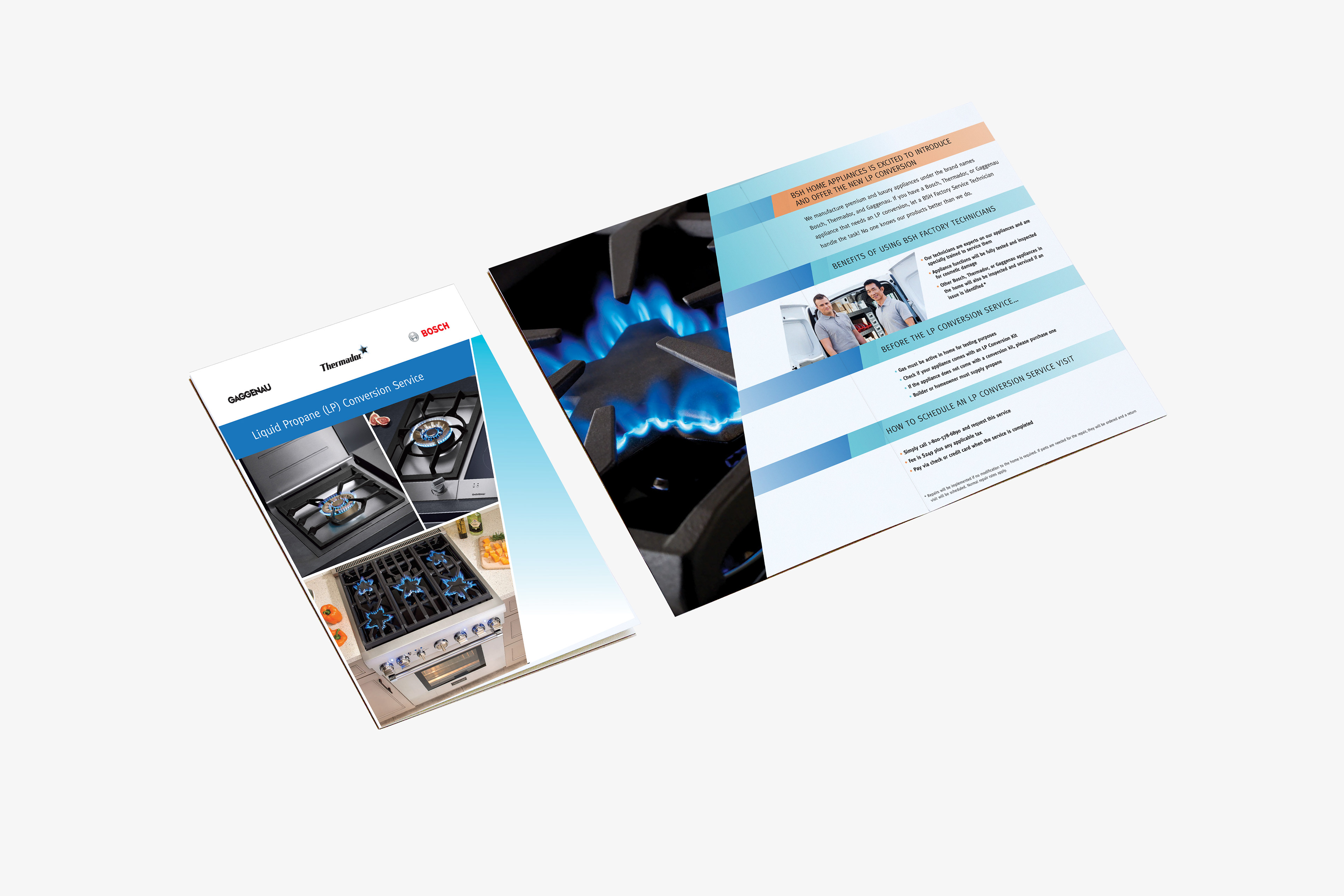 Liquid Propane (LP) Conversion Service Brochure