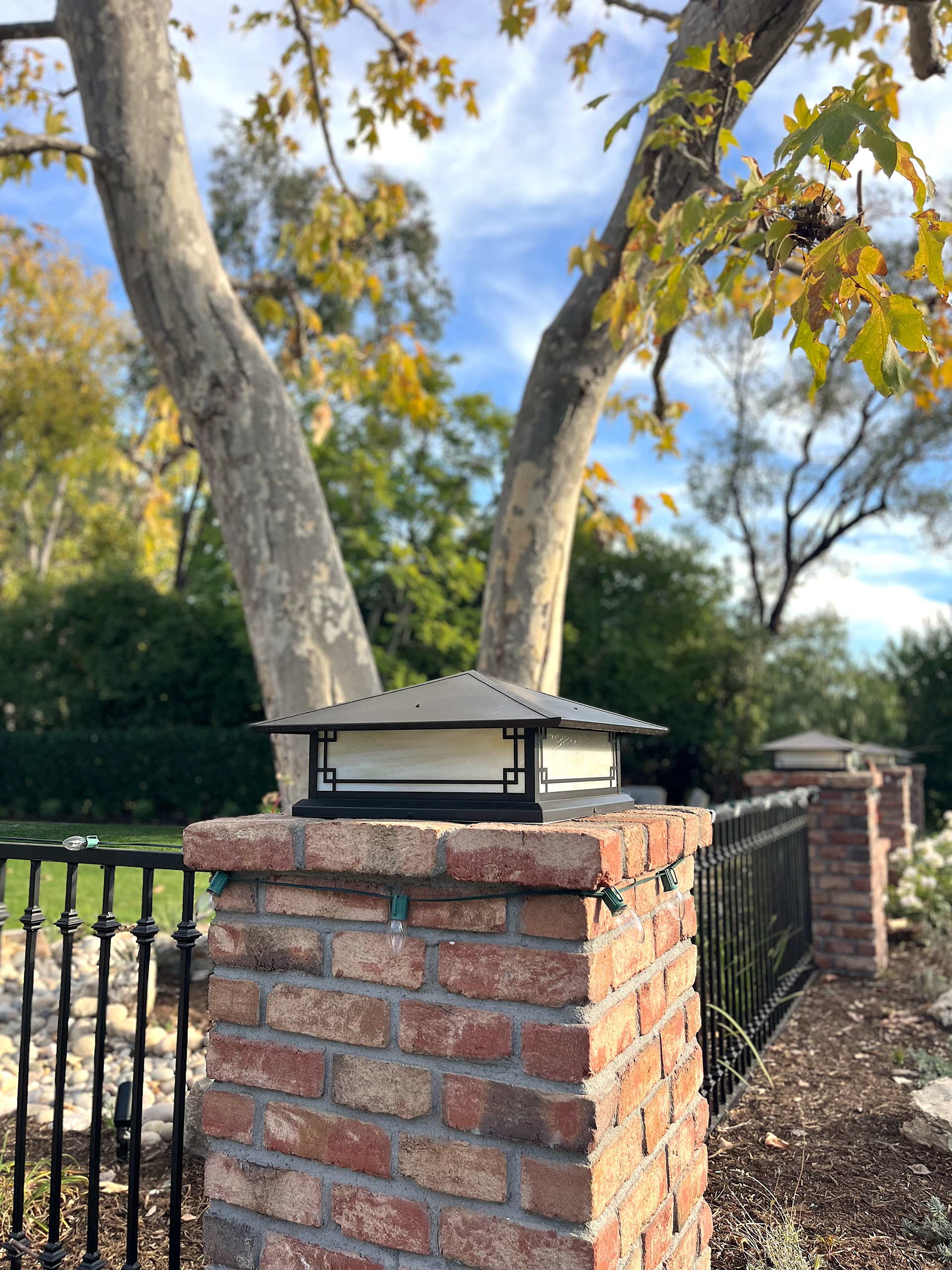 BRICK PILLARS