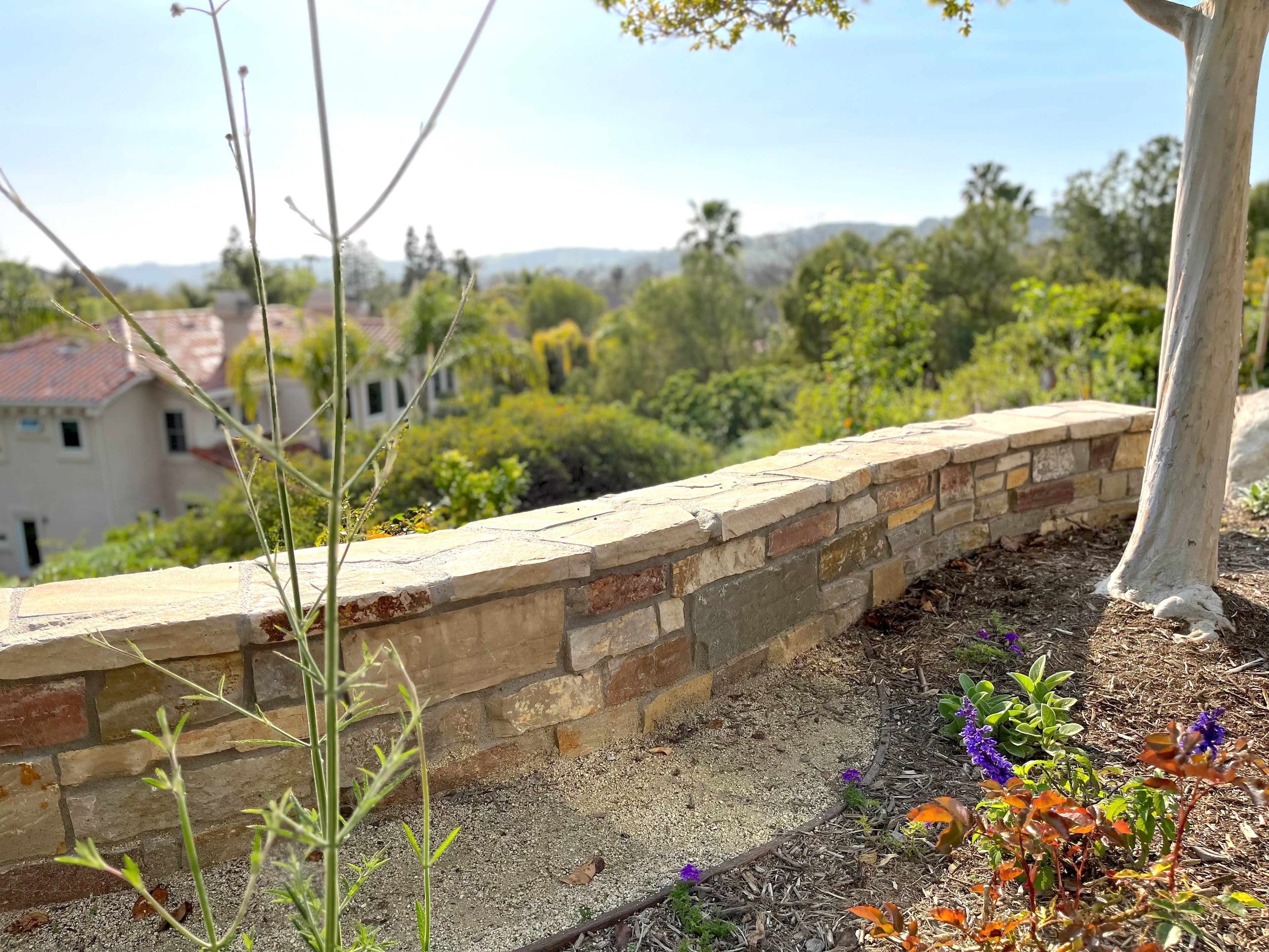 STONE GARDEN WALL