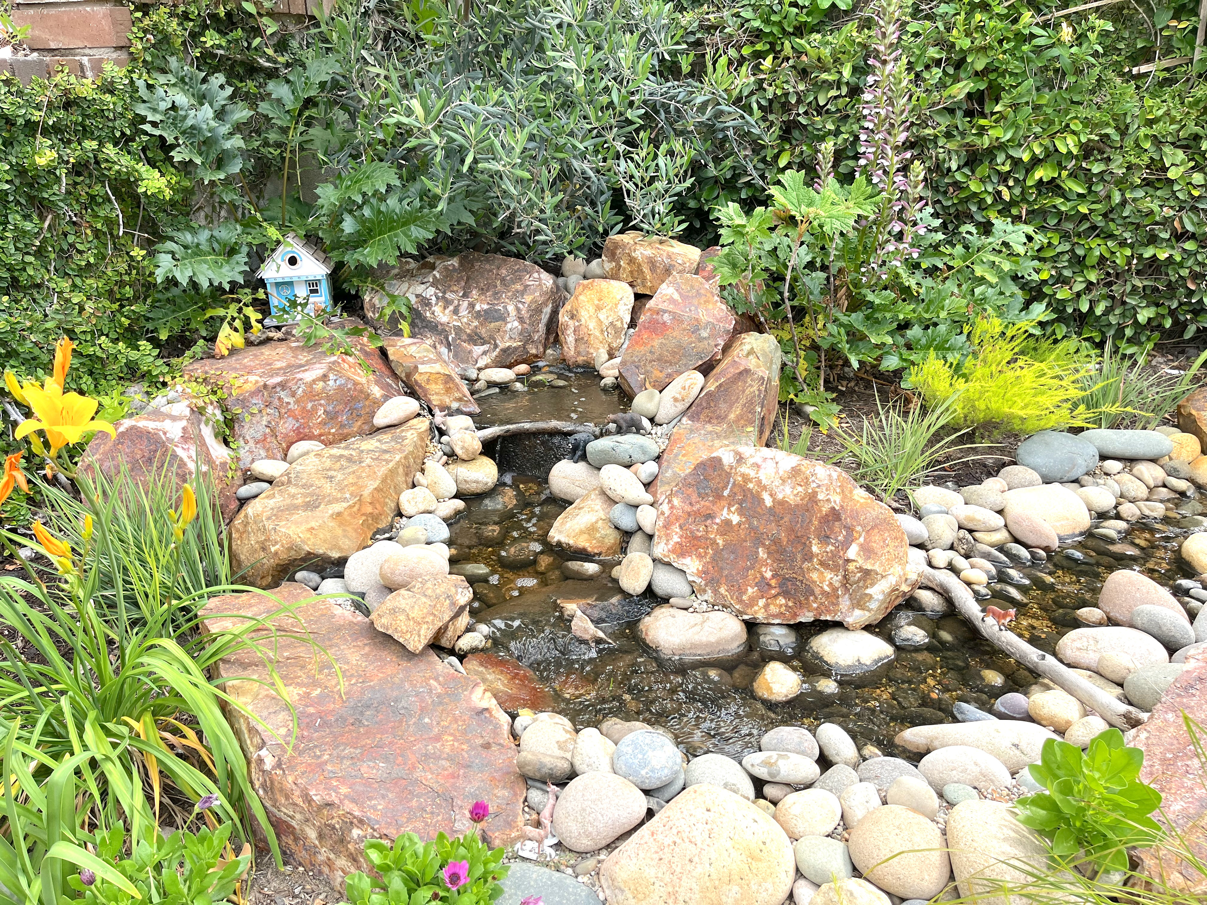 BACKYARD LIVE CREEK WATER FEATURE