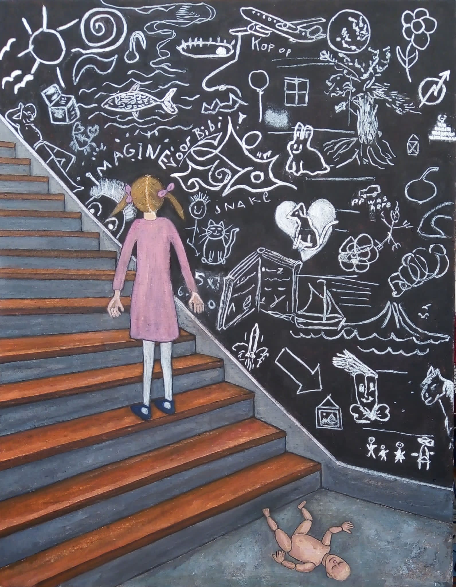 first day of school by Bibi Budzynska