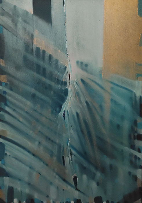 Into the flowing birthing rise by Tiziana Rasile