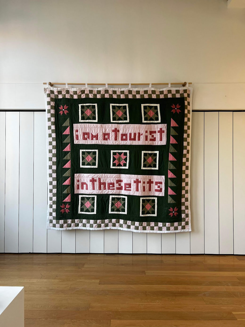 i am a tourist in these tits