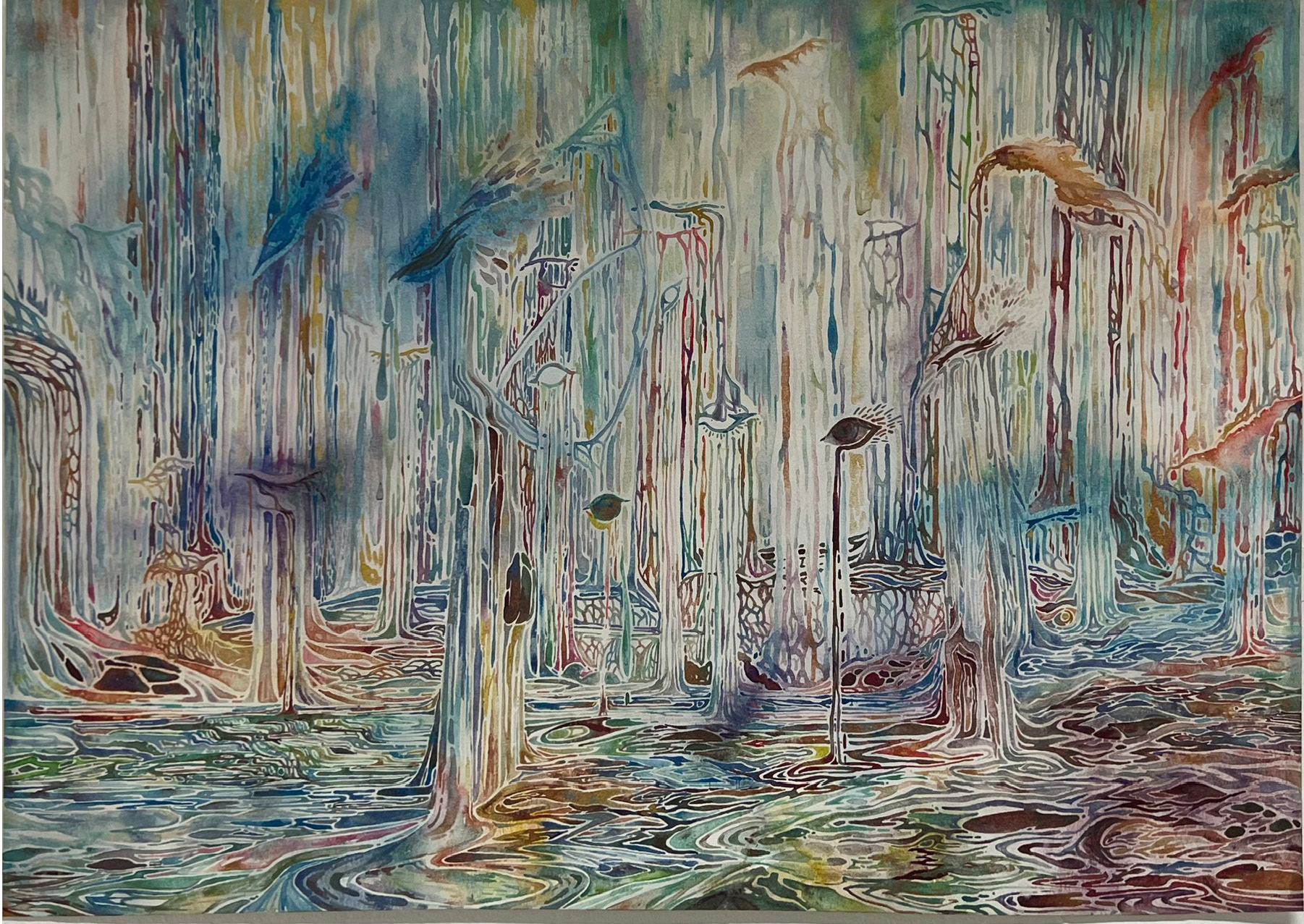 Monstrous Tears by Jie Huang