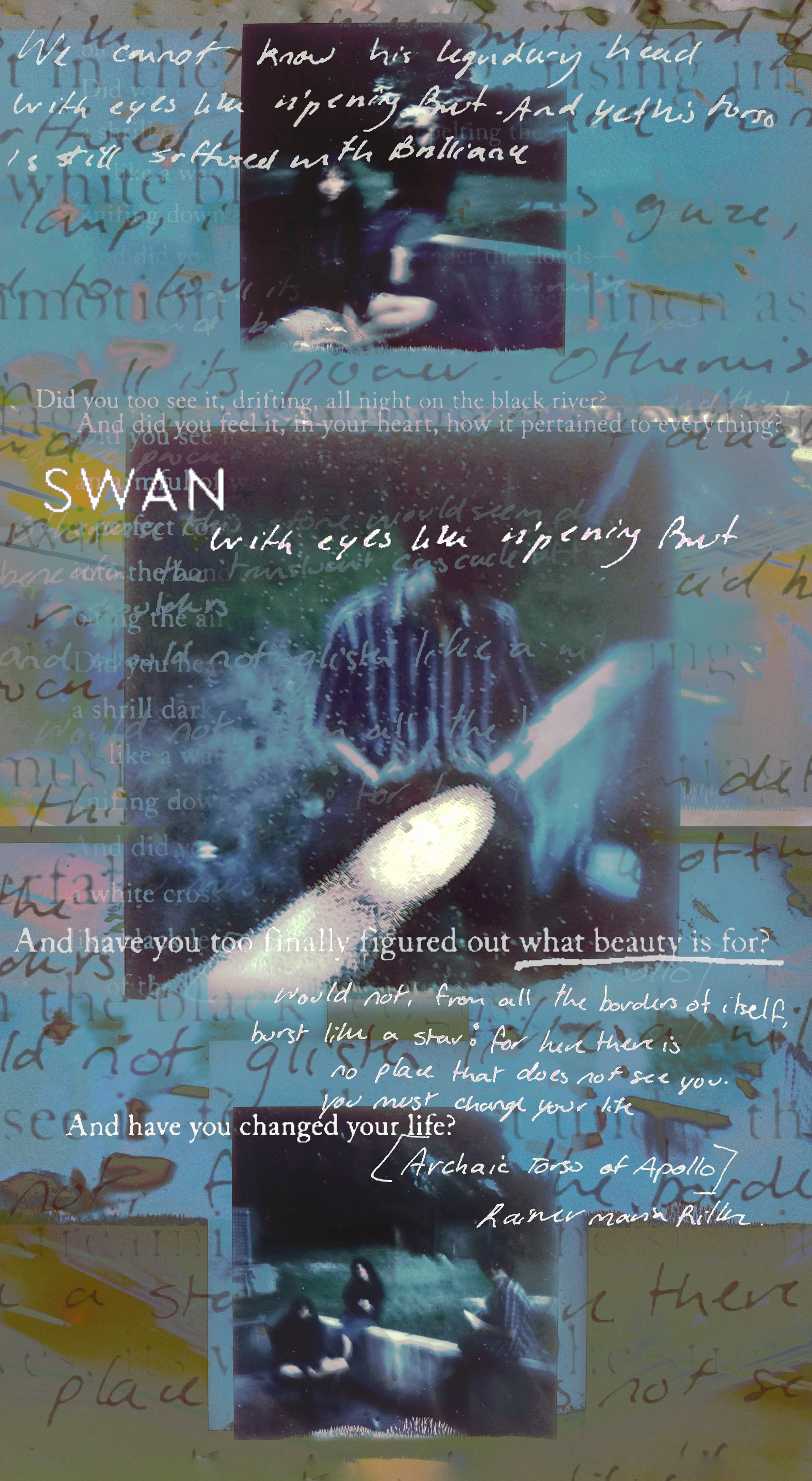 for here there is no place that does not see you