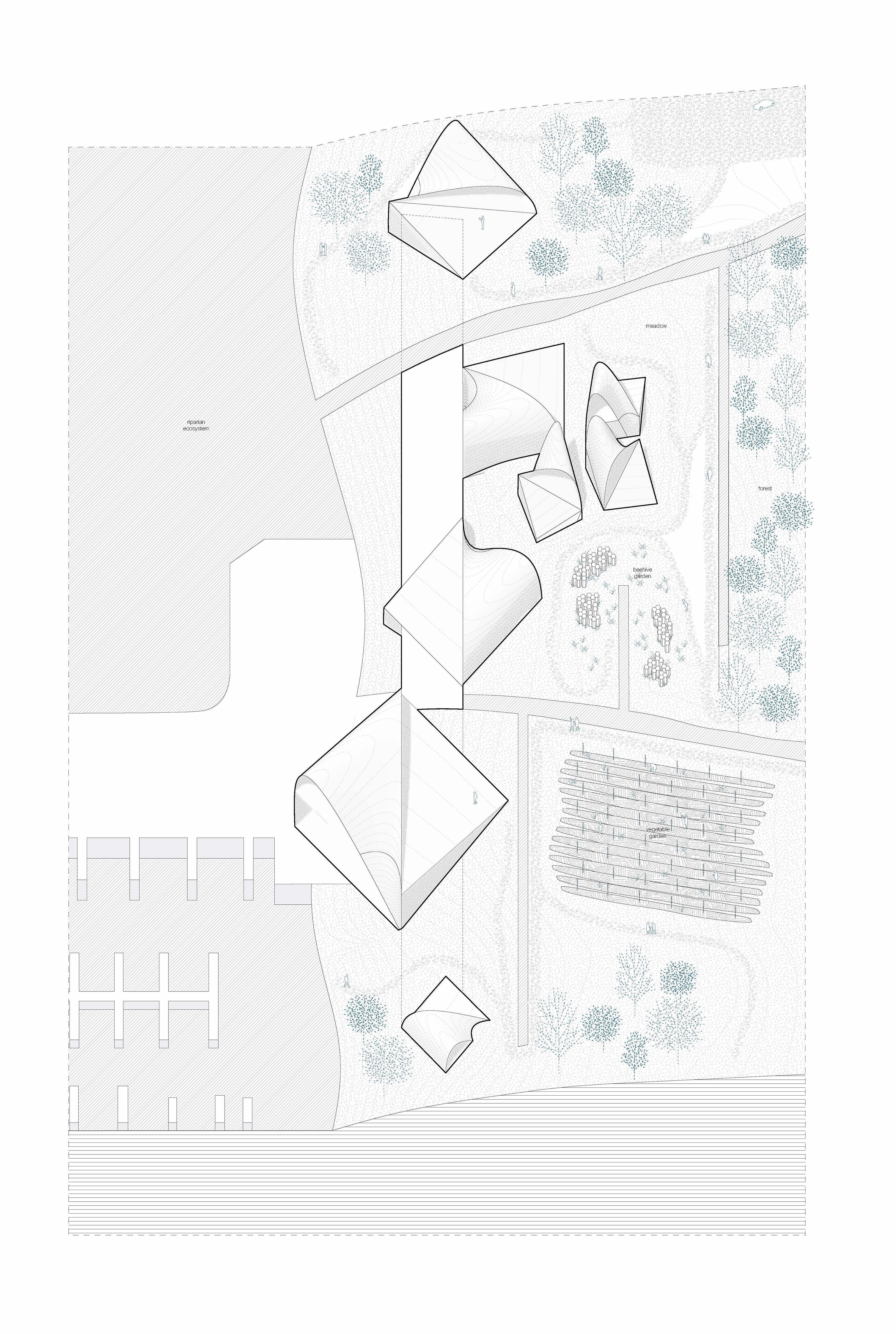 site plan oblique