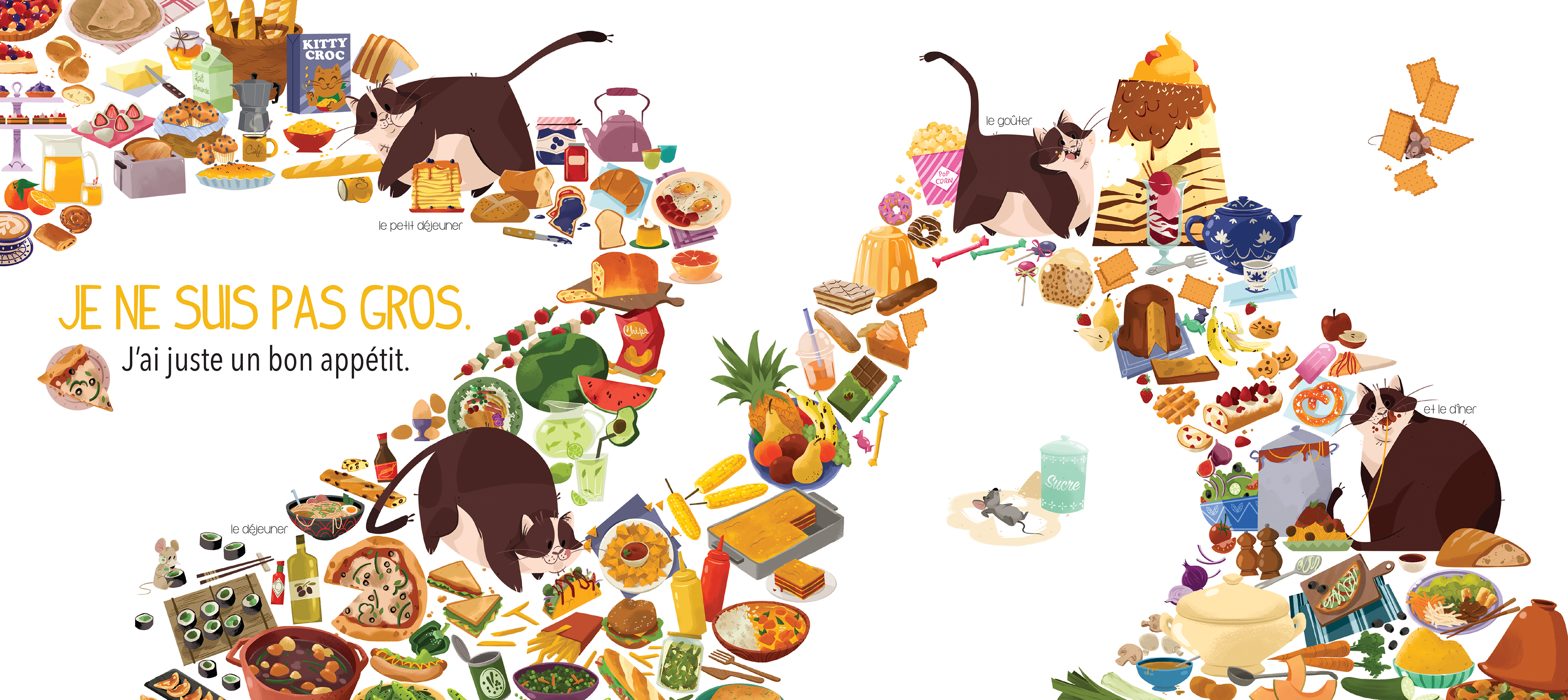 Je ne suis pas gros : J'ai juste bon appétit