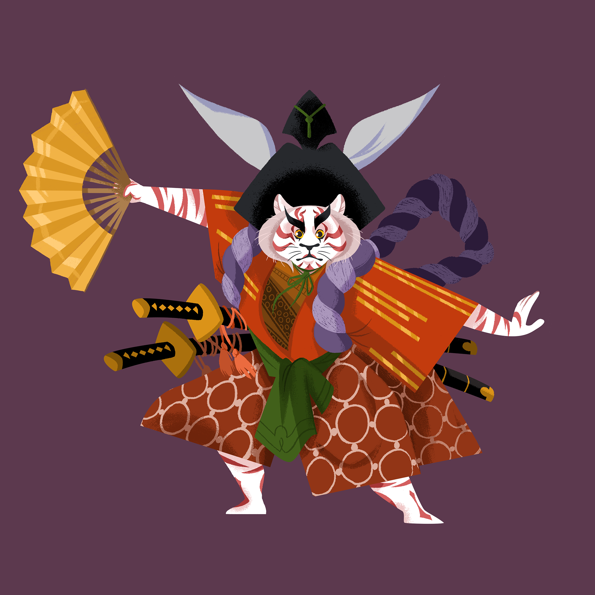 Character Design Challenge : Kabuki