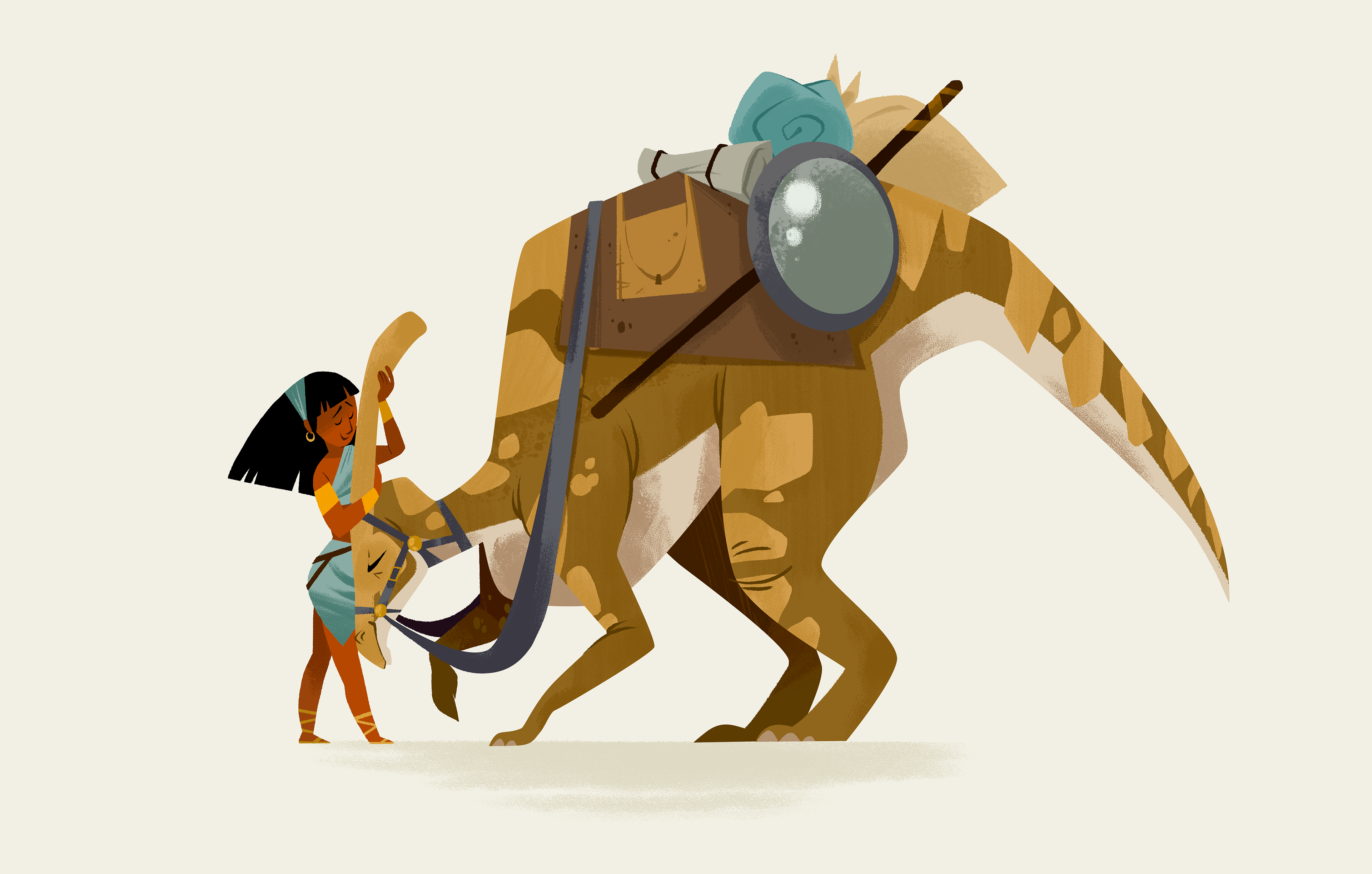 Character Design Challenge : Dino Racer