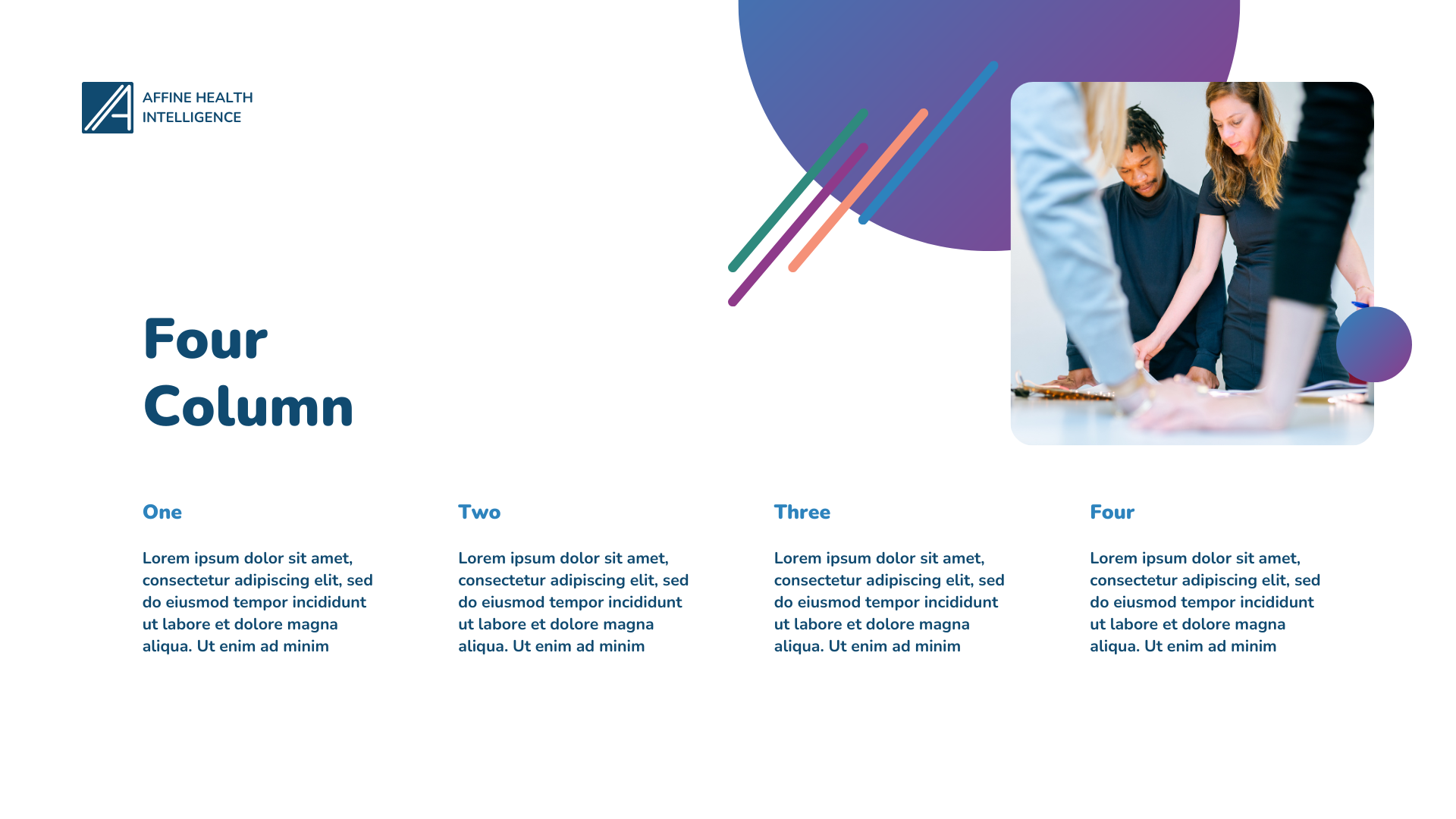 Healthcare Data Company Branding and Identity Design: Pitch Deck Design