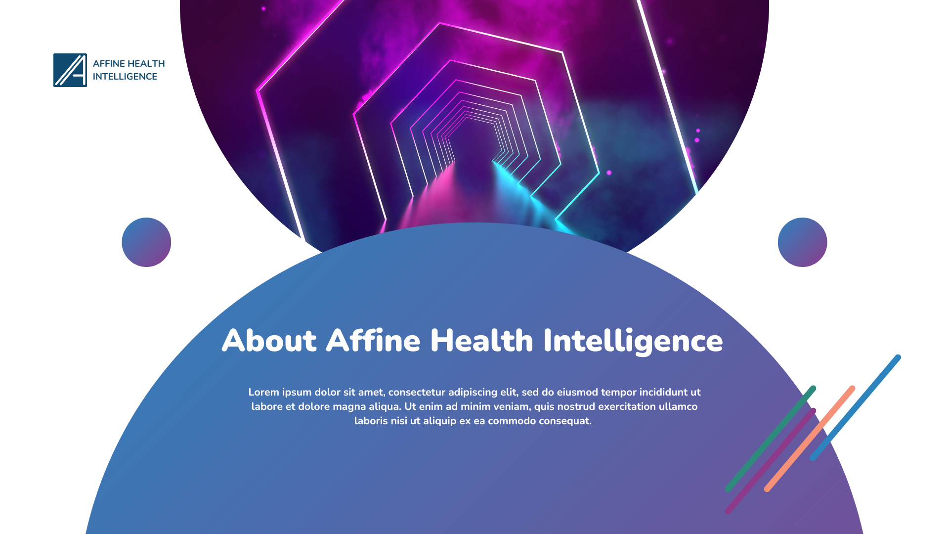 Healthcare Data Company Branding and Identity Design: Pitch Deck Design