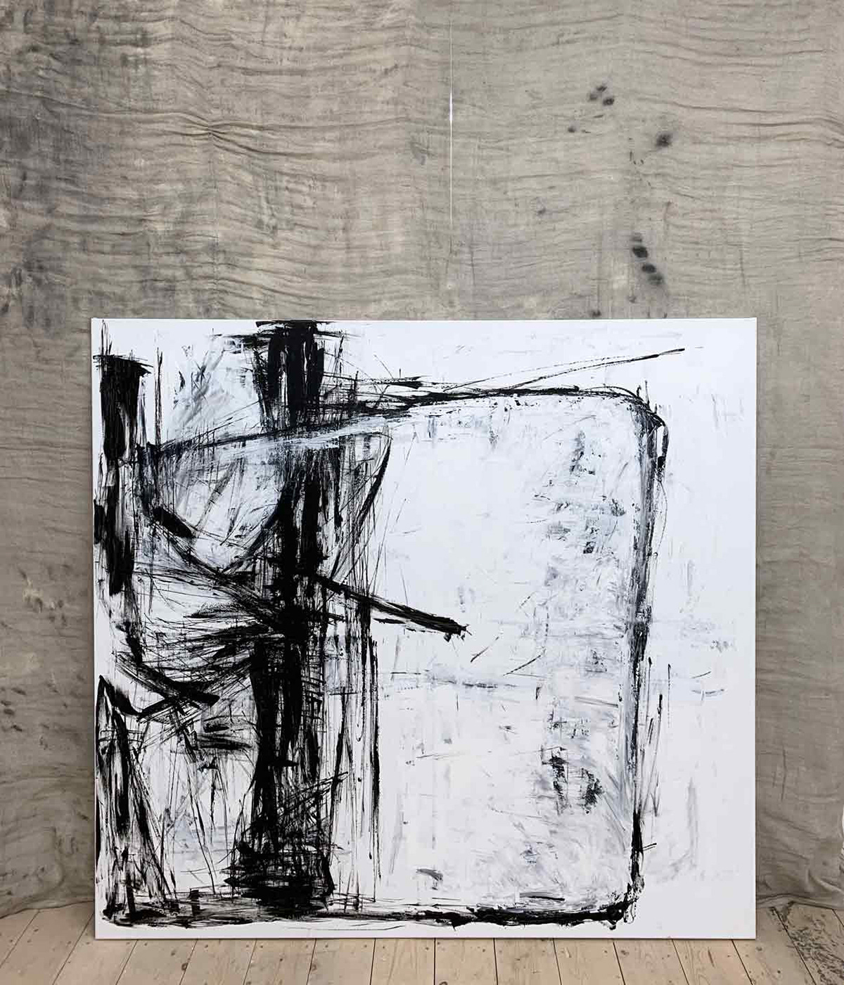 Acrylic on Canvas. 150x160cm