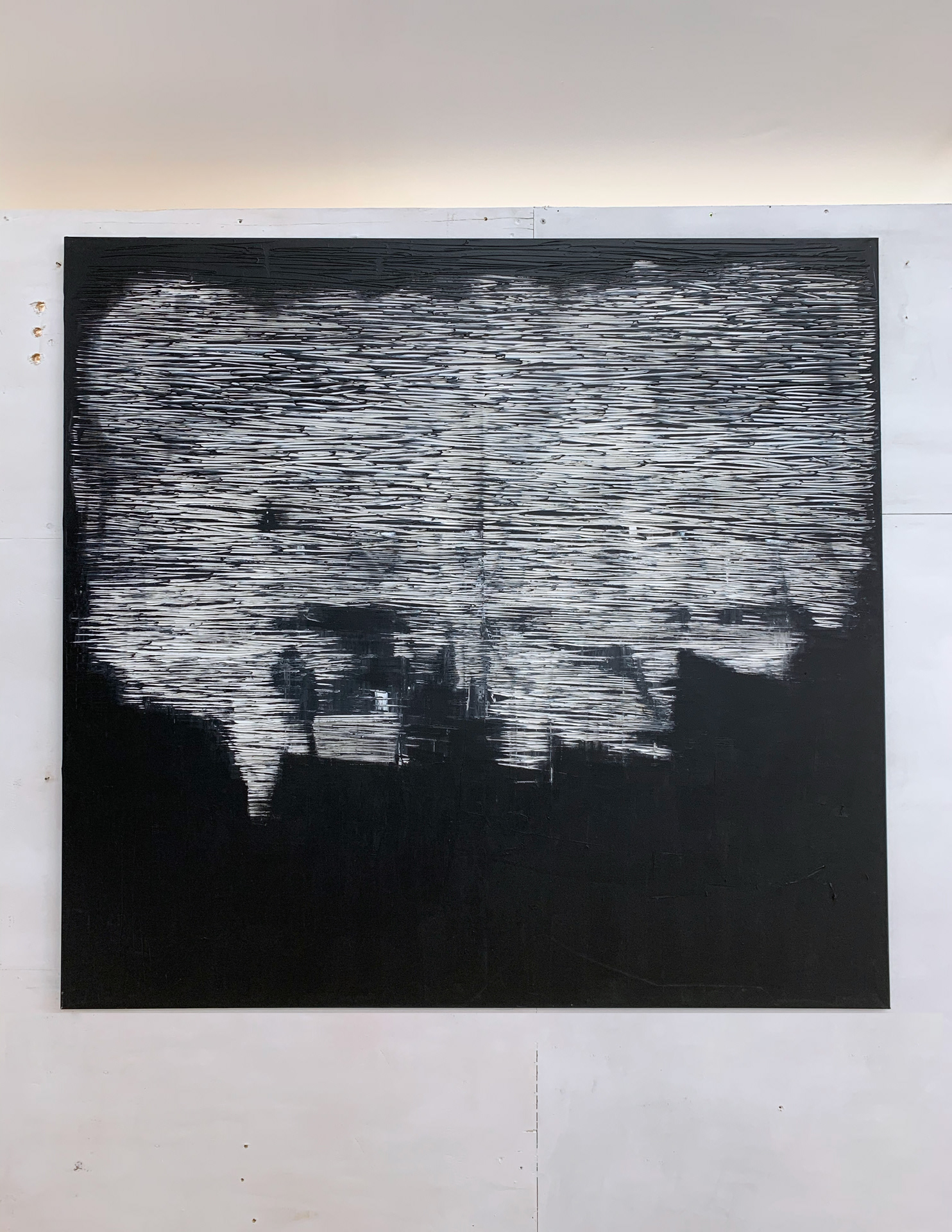 Inside My Head #3. Acrylic on Canvas. 150x160cm