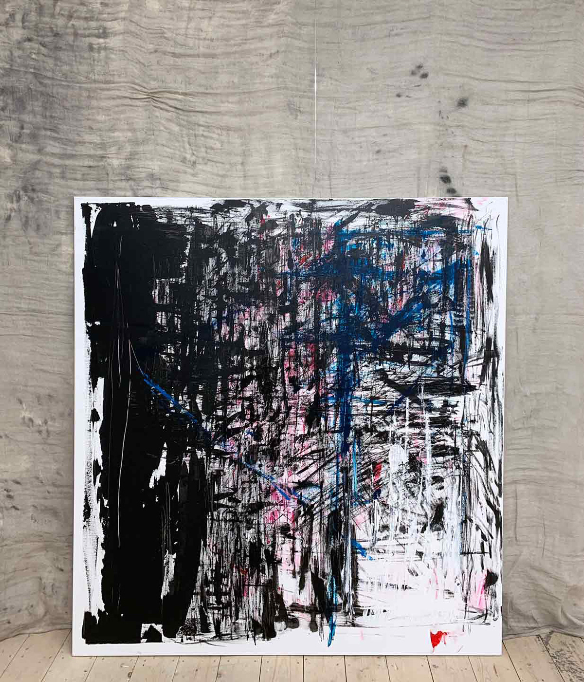 Watching. Acrylic on Canvas. 150x160cm