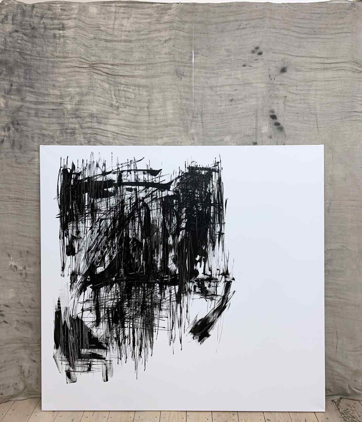 Acrylic on Canvas. 160x150cm