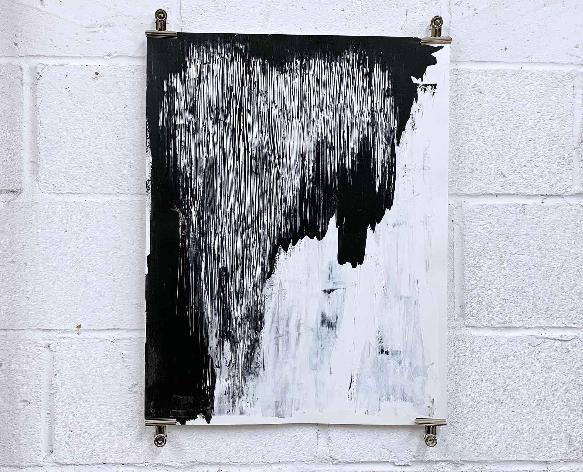 Acrylic on heavy paper