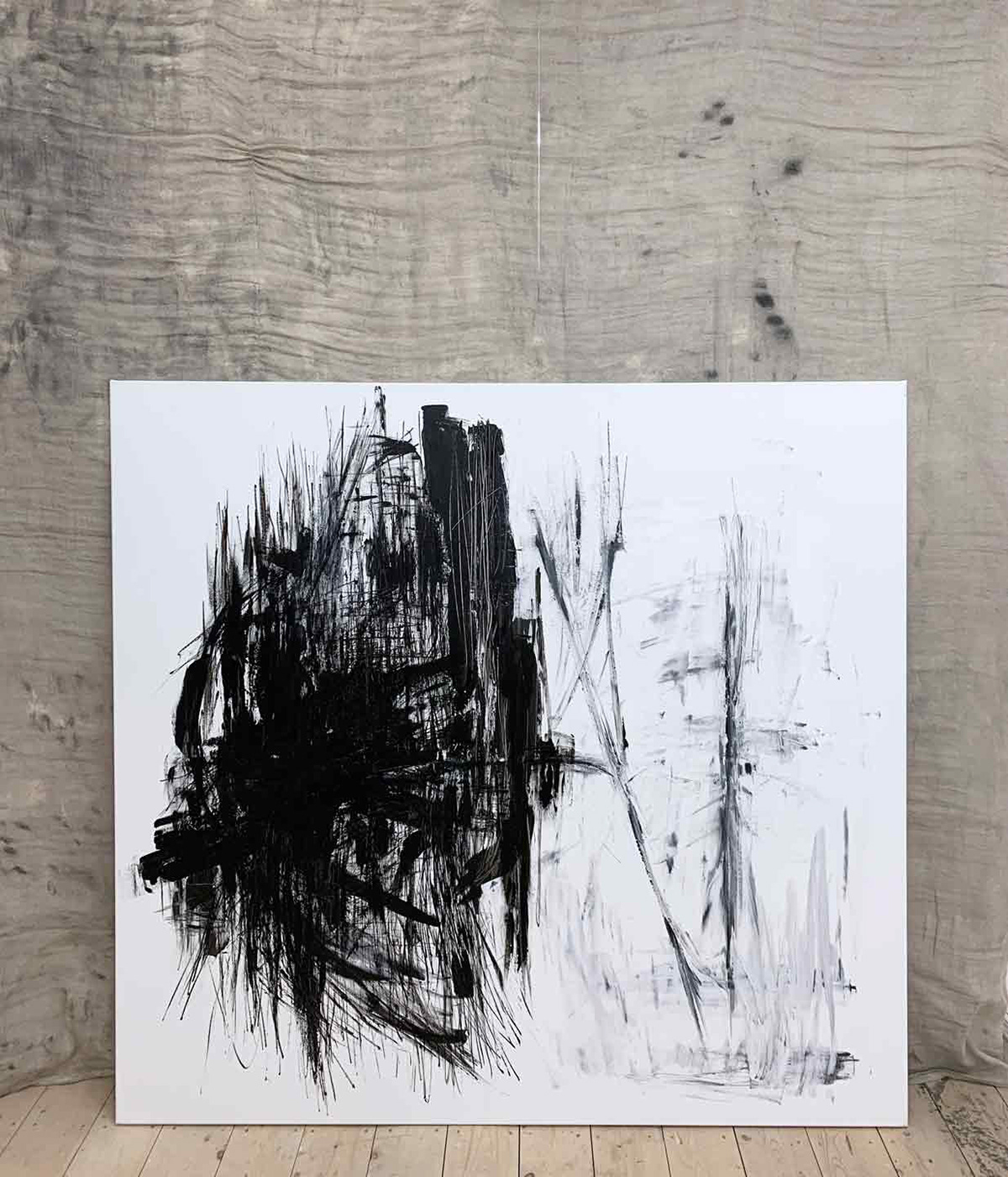 Kindred (Tense) Acrylic on Canvas. 160x150cm