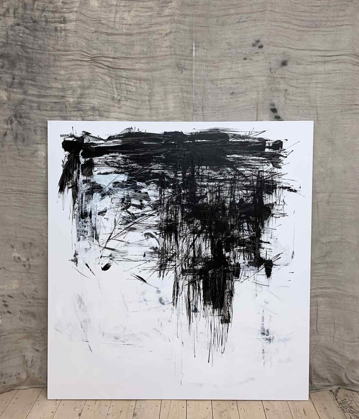 Acrylic on Canvas. 150x160cm