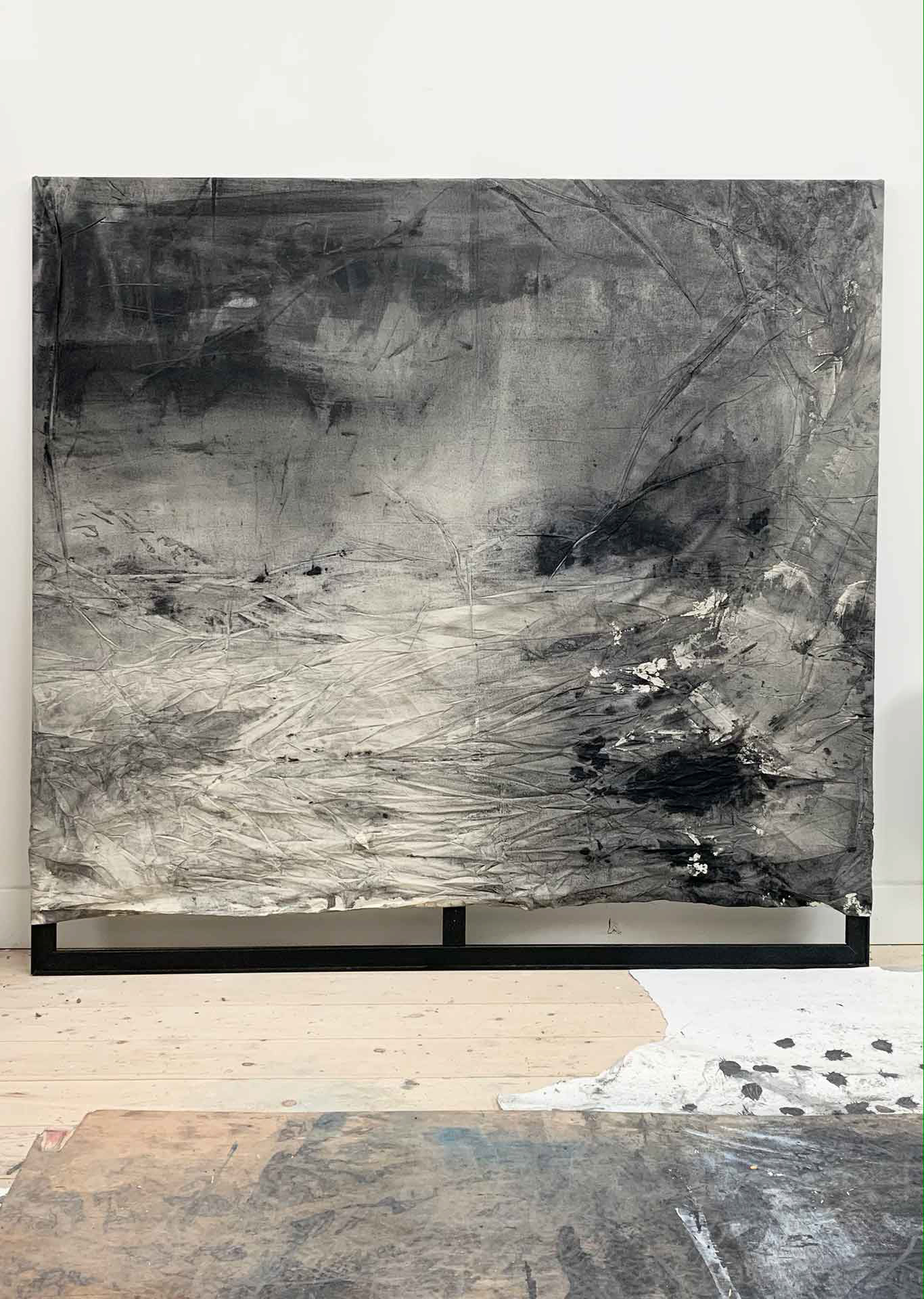 Experiment of Indifference #7. Acrylic on canvas. 150 x 160 x 2cm.