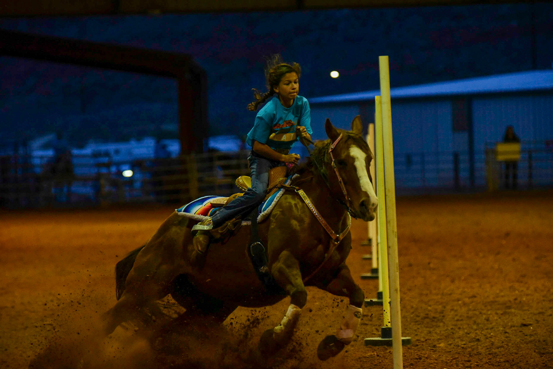 I kept 4 photos of this girl just because I LOVED the way that she smiled the entire time she was riding her horse.  