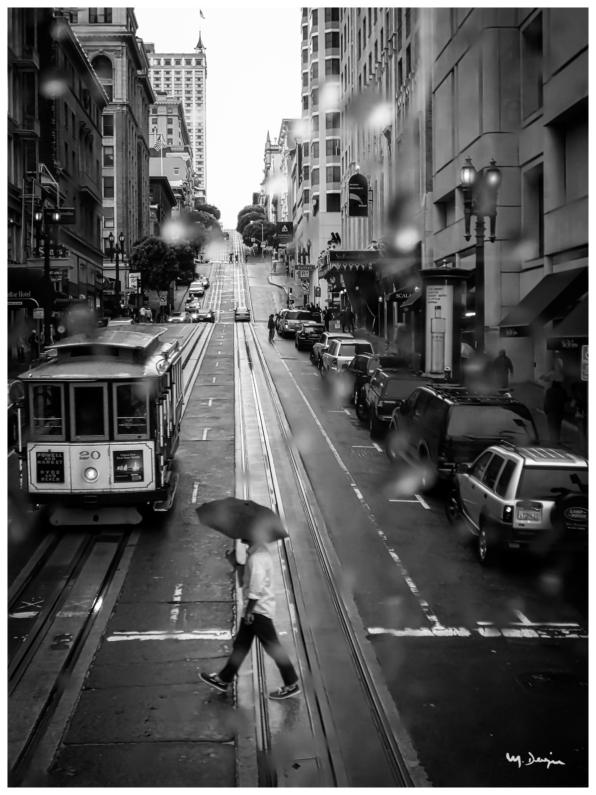 Rainy tram 2