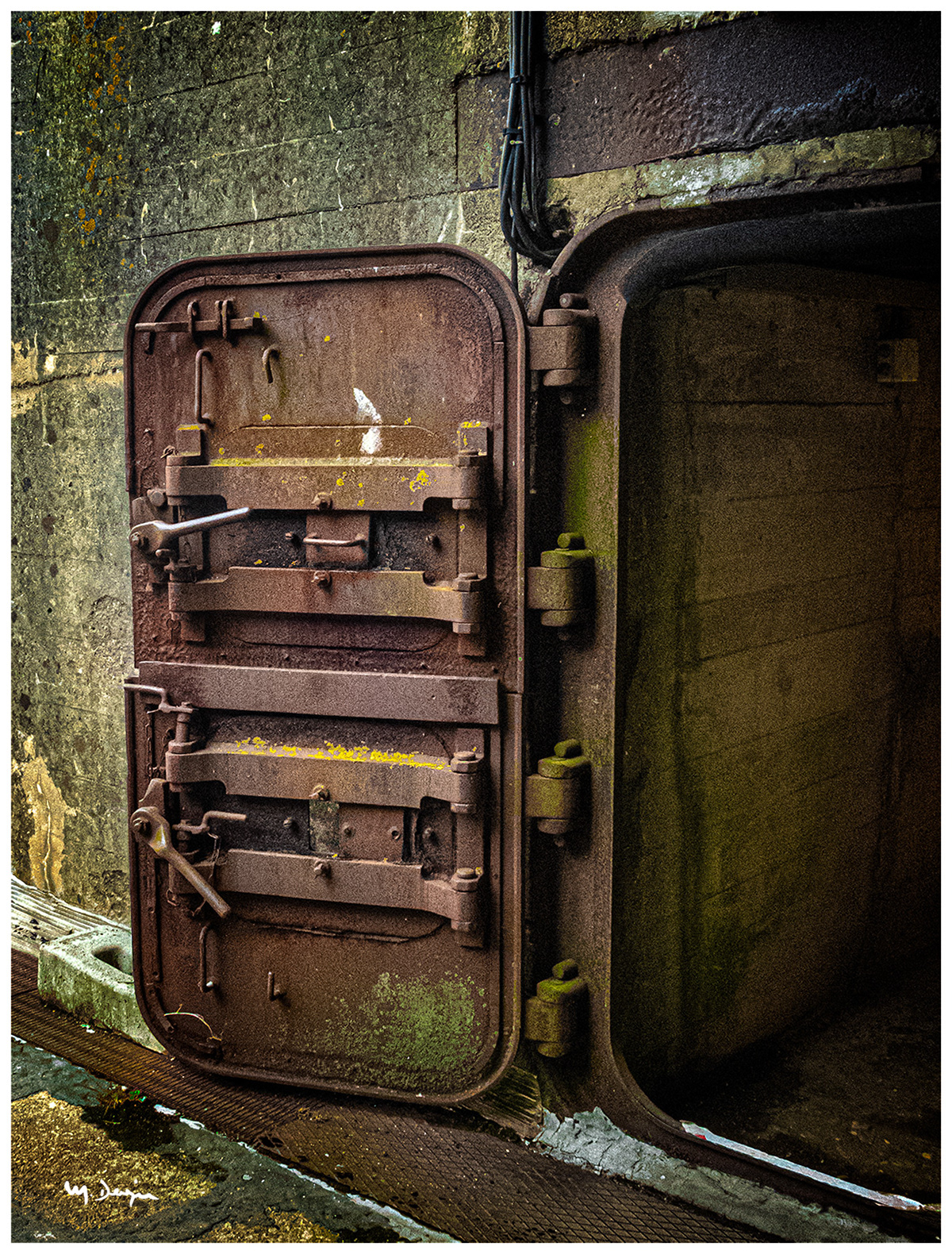 Porte de guerre. La Base, Lorient