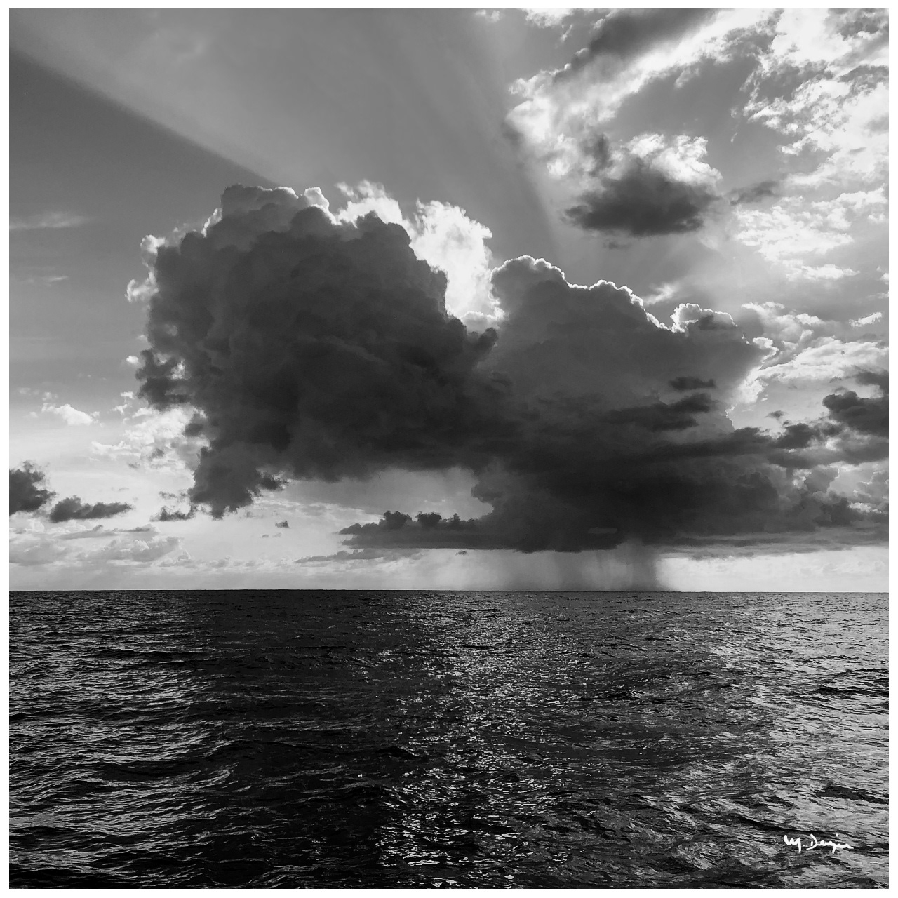 Doldrums. Somewhere offshore Gambia.