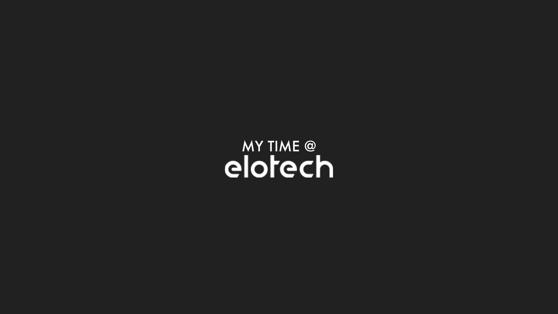 Arthur Pesco - Projects @ Elotech