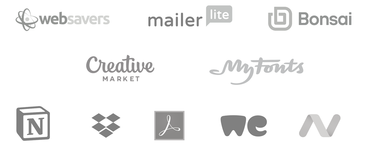 logos for the business tools on the resource list