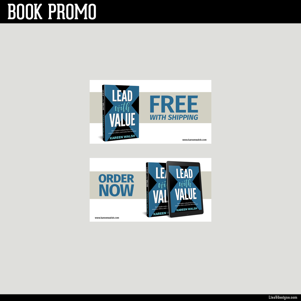 Book promotional graphics