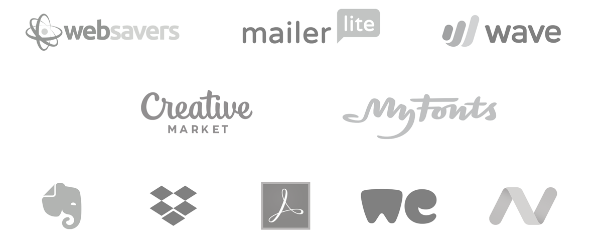 logos of recommended tools and website resources