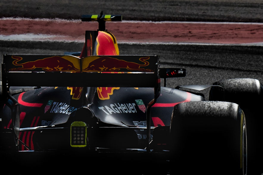 Max Verstappen of Red Bull Racing seen at Circuit of the Americas in Austin during the United States Formula 1 Grand Prix on October 22nd, 2017.