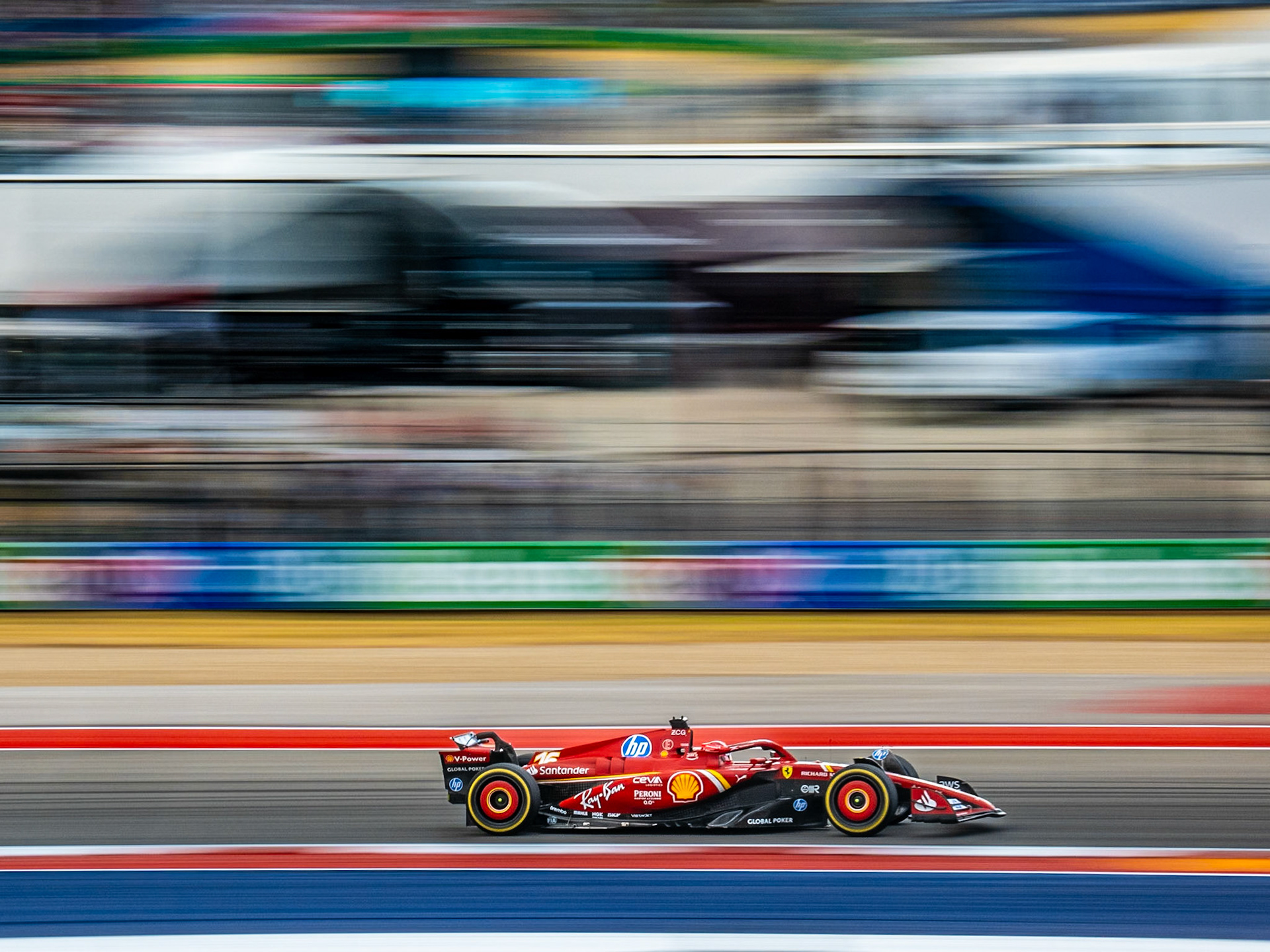 Charles Leclerc, Ferrari, USGP 2024