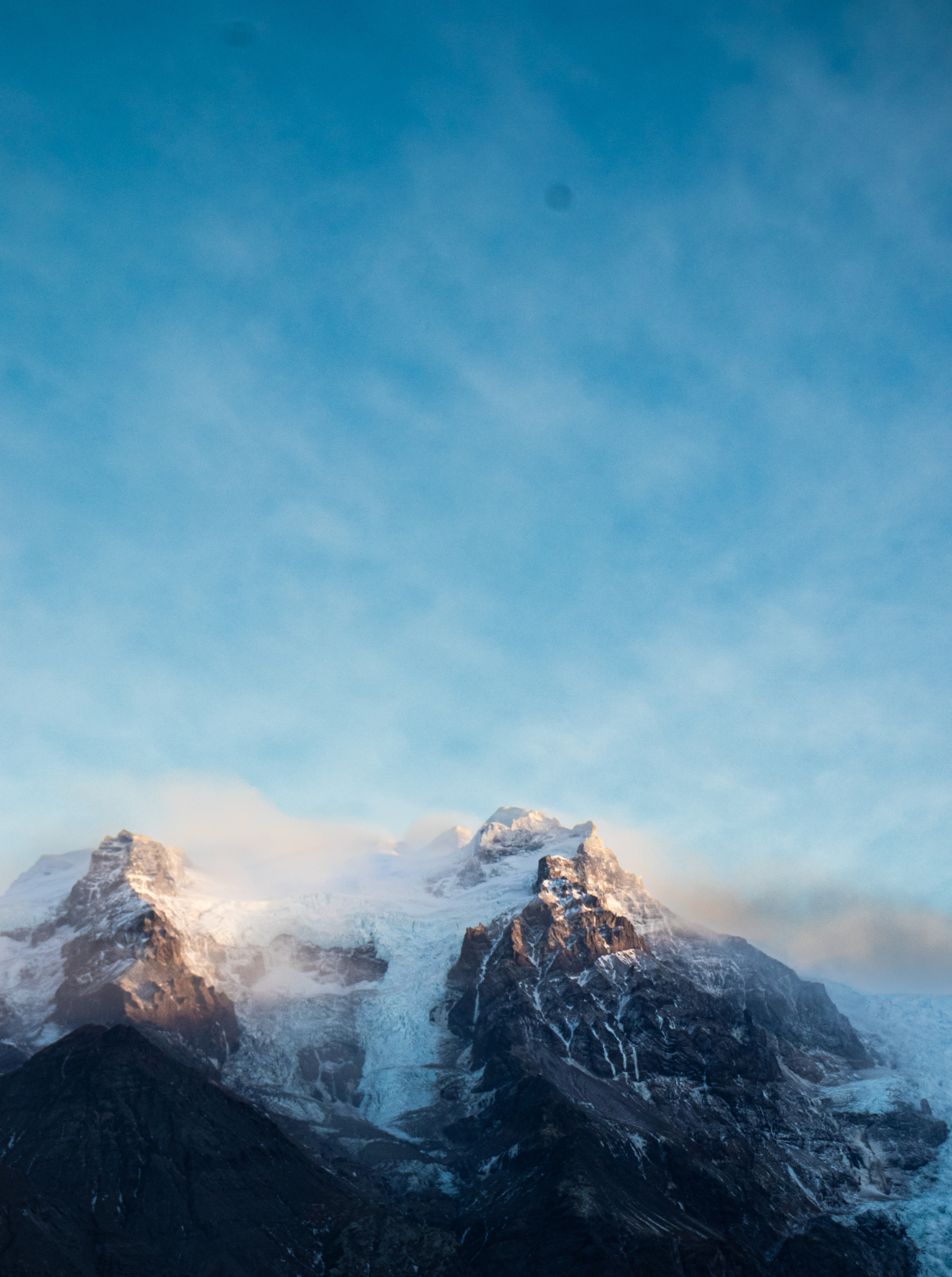 'Sunrise Peaks' Svinafellsjokull Glacier, Iceland