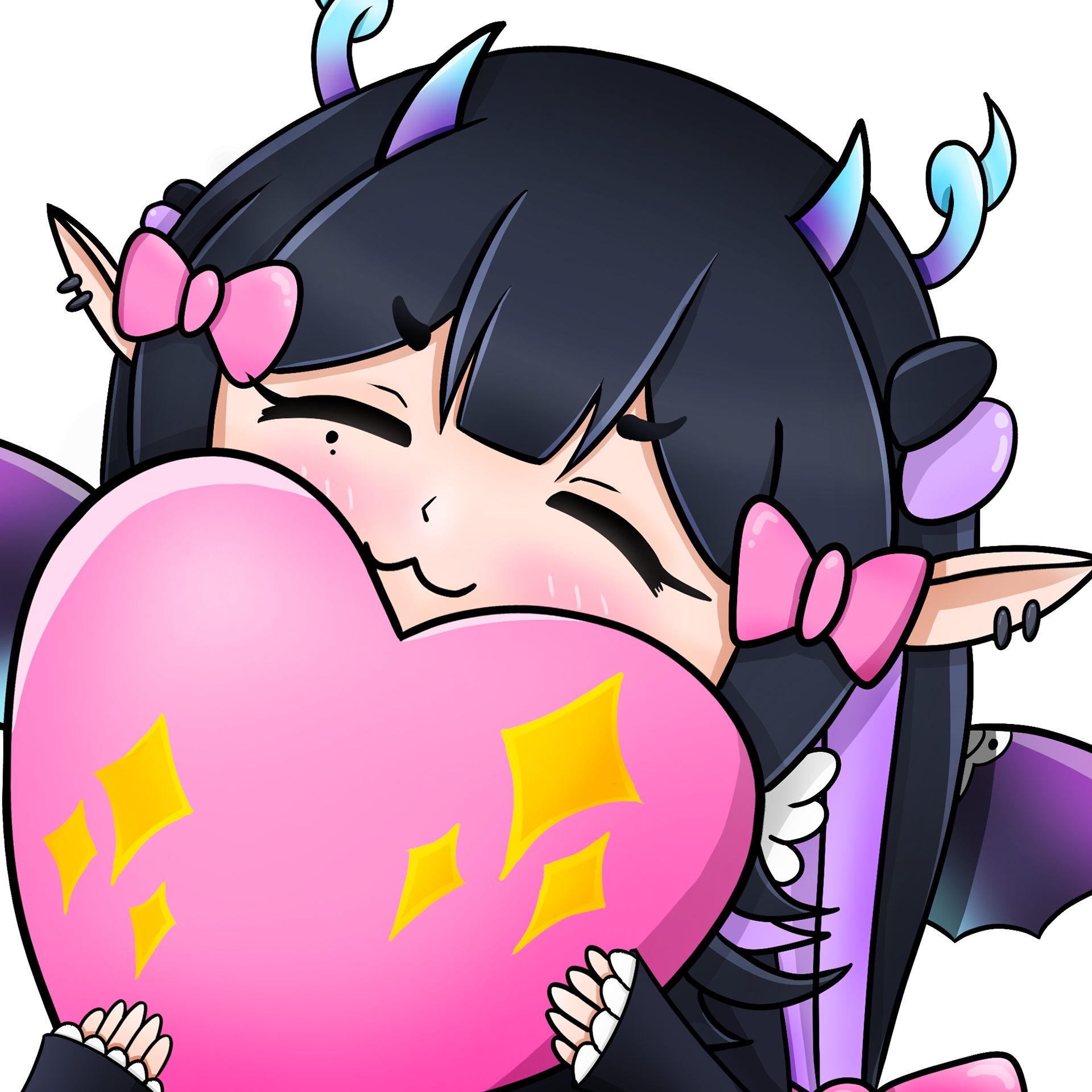 ENVtuber NataniaVT's Love Emote