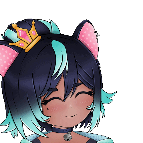 ENVtuber KittyFlute's Nodders Emote