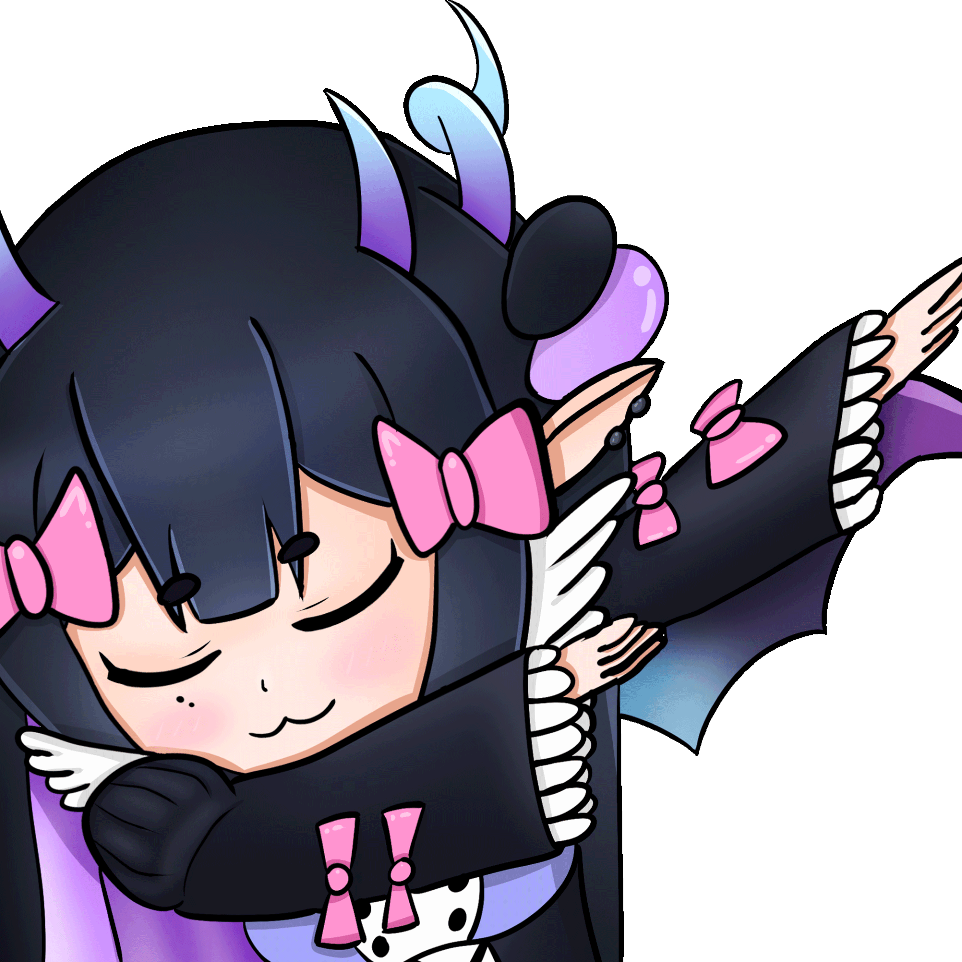 ENVtuber NataniaVT's Dab Emote