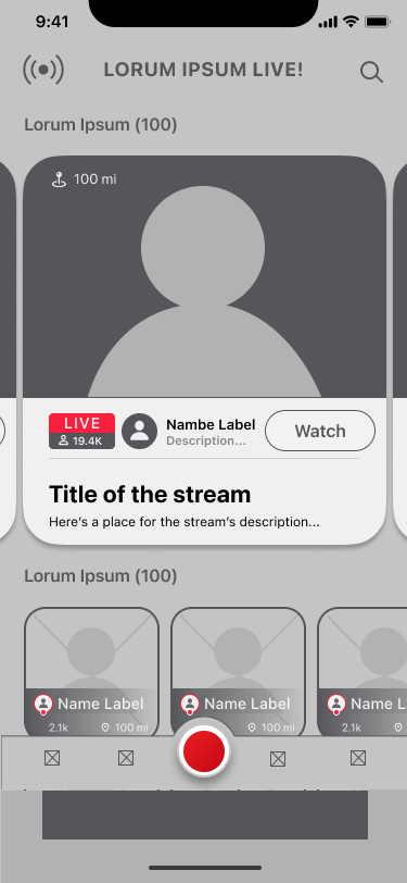 LIVE Event